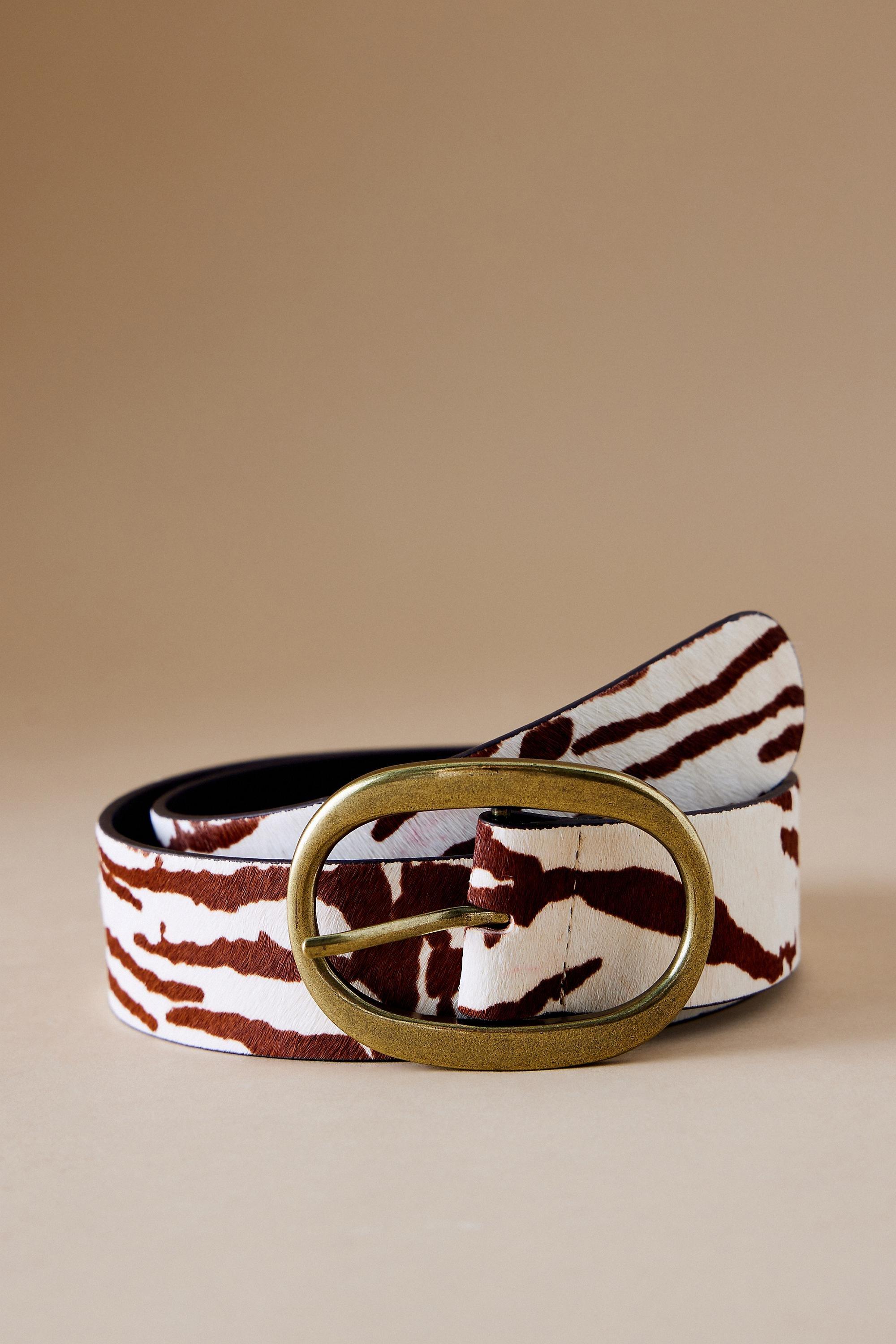 Anthropologie Belt Buckle, Brown, Brown, medium