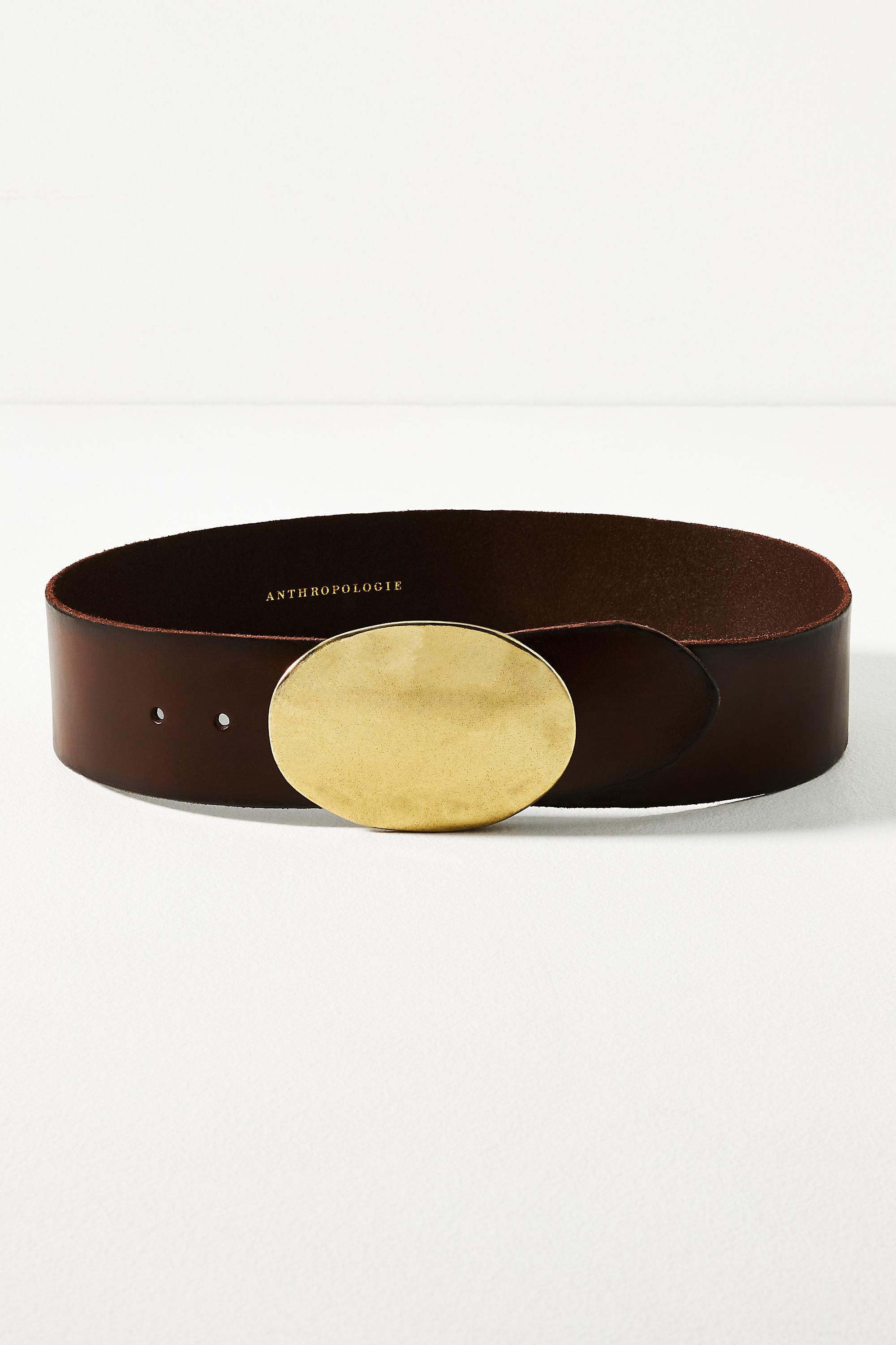 By Anthropologie Low-Slung Icon Belt, Brown, , large image number 1