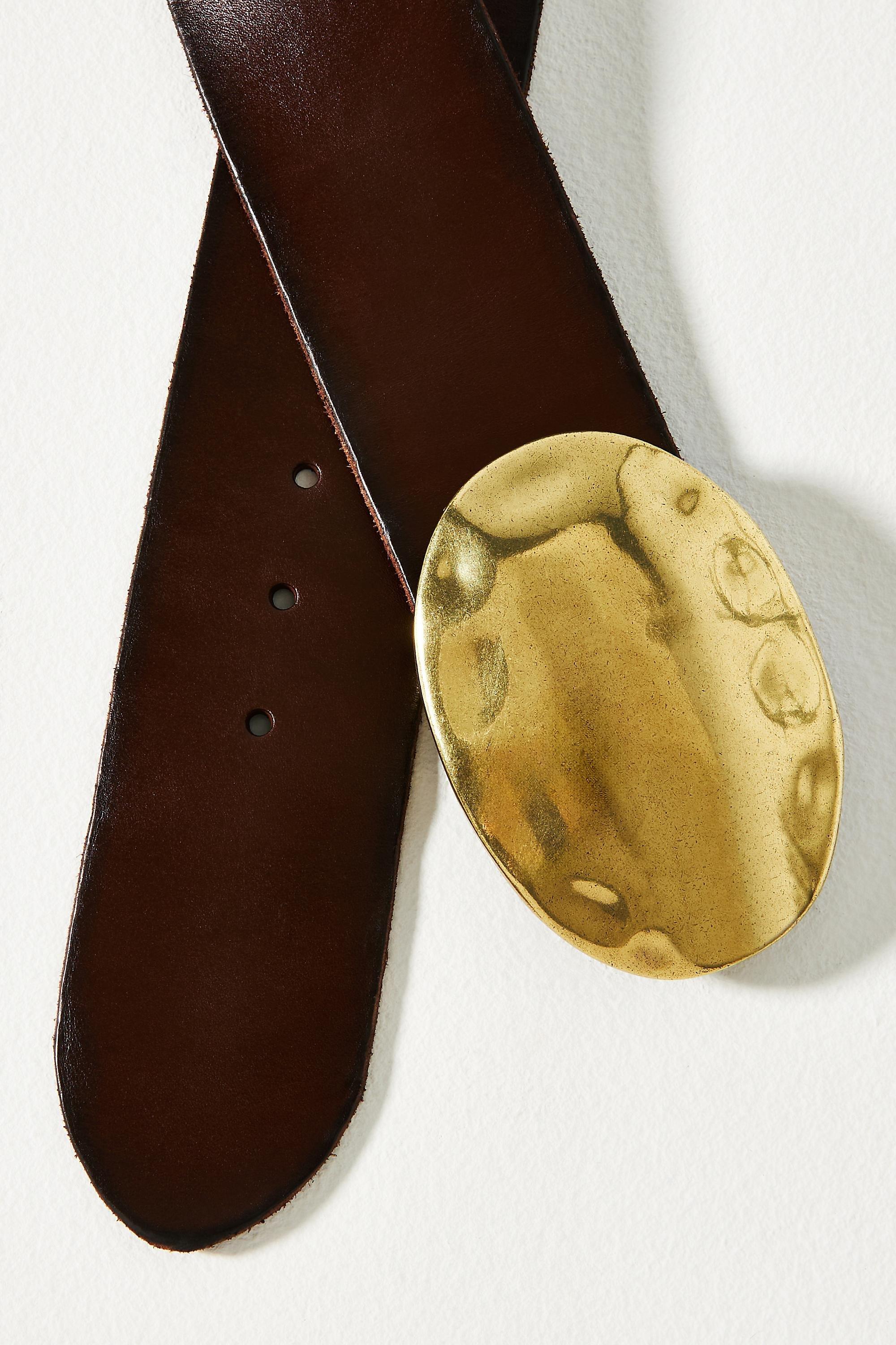 By Anthropologie Low-Slung Icon Belt, Brown, , large image number 2
