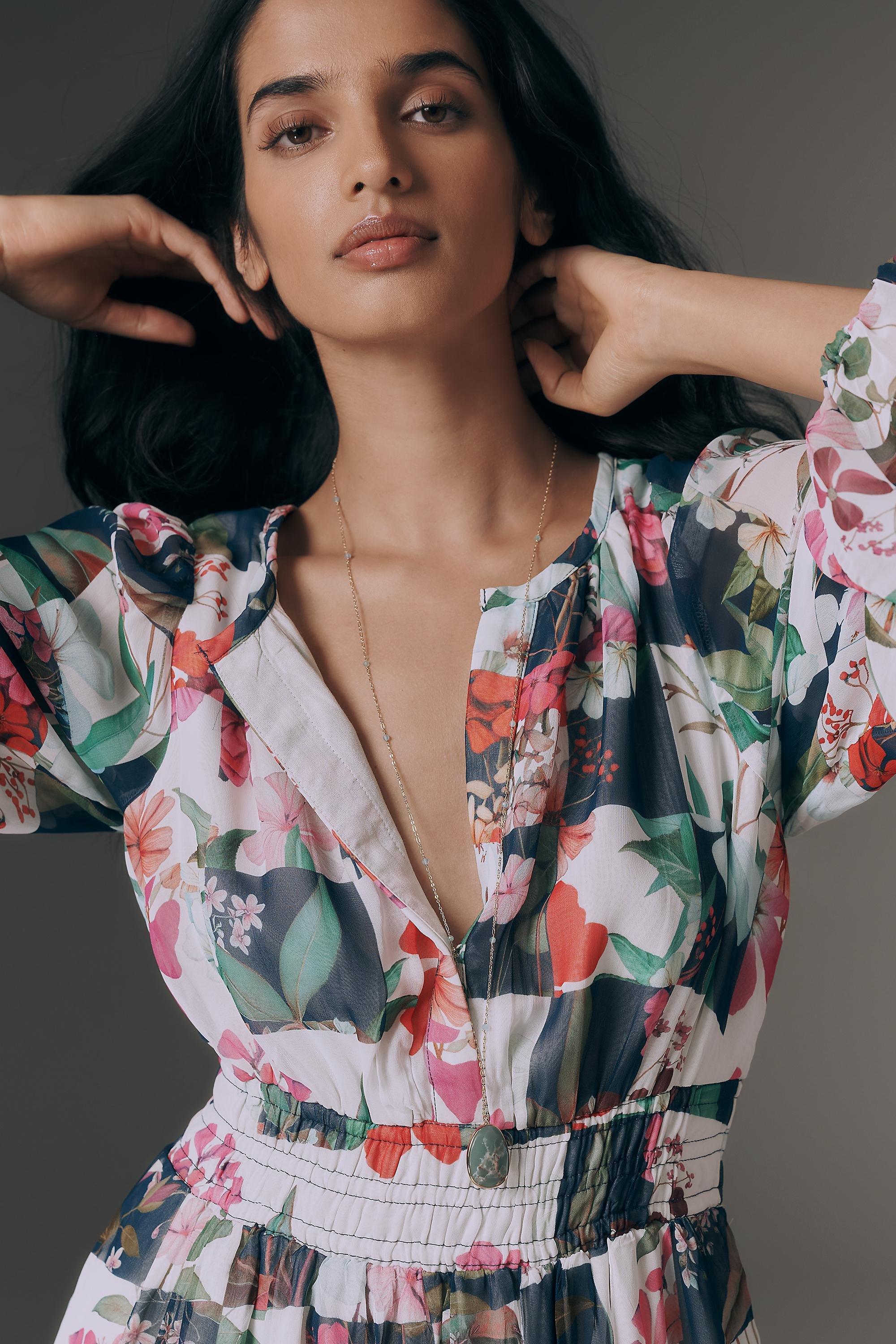 The Somerset Maxi Dress, Blue, A501_0526, large image number 1