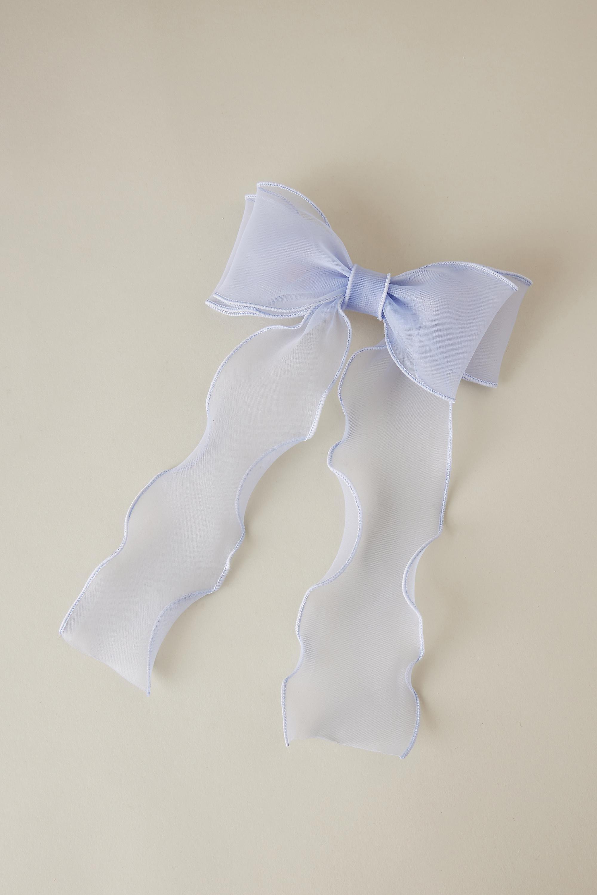 Extra-Large Organza Hair Bow, , medium