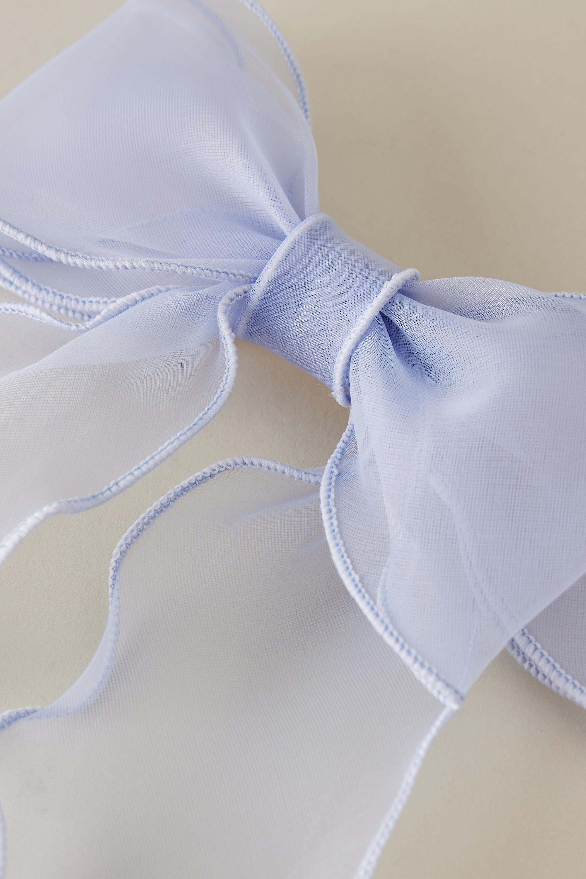 Extra-Large Organza Hair Bow, A501_0040, large image number 1