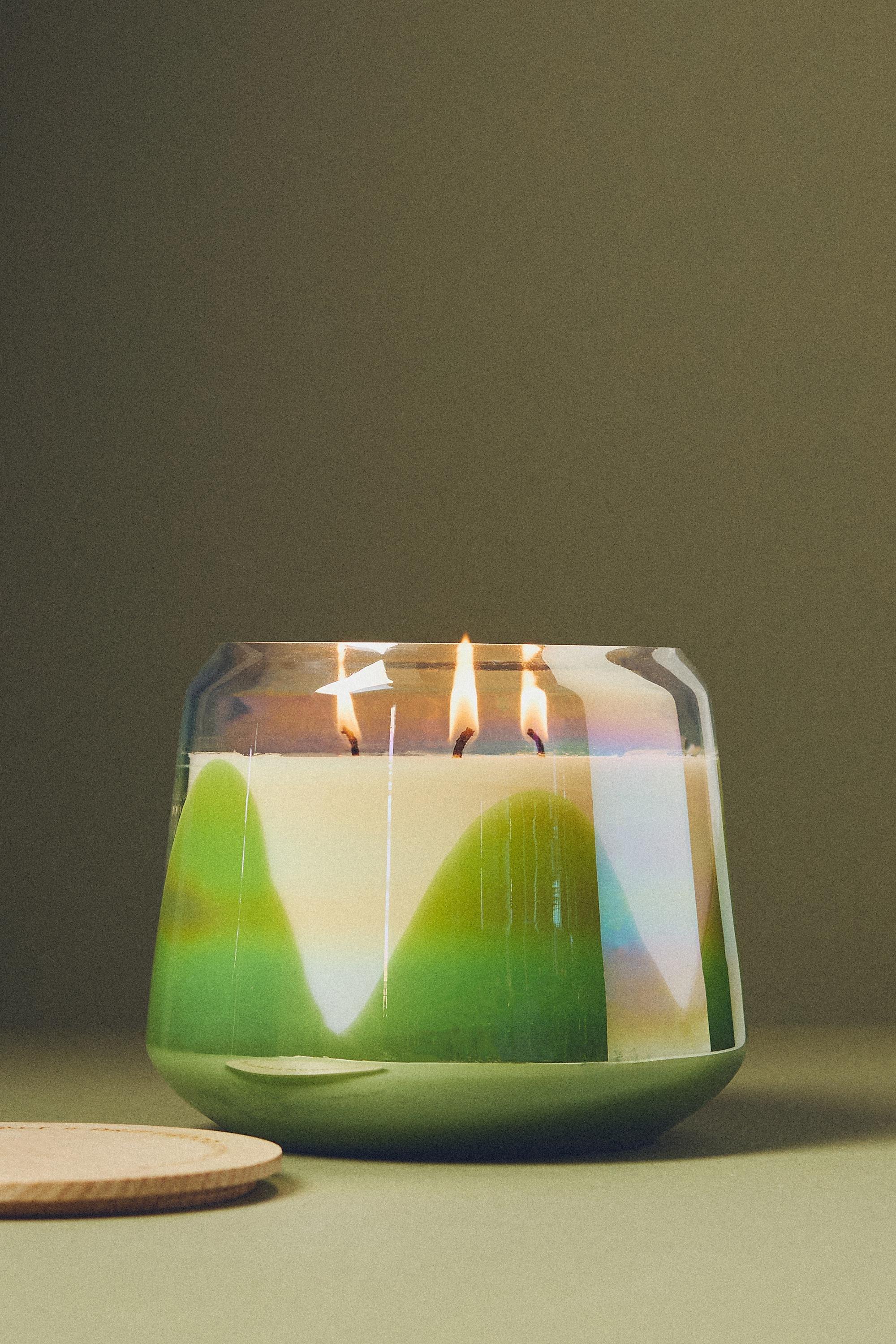 The Gather Candle By Anthropologie, Green, Green, large image number 5