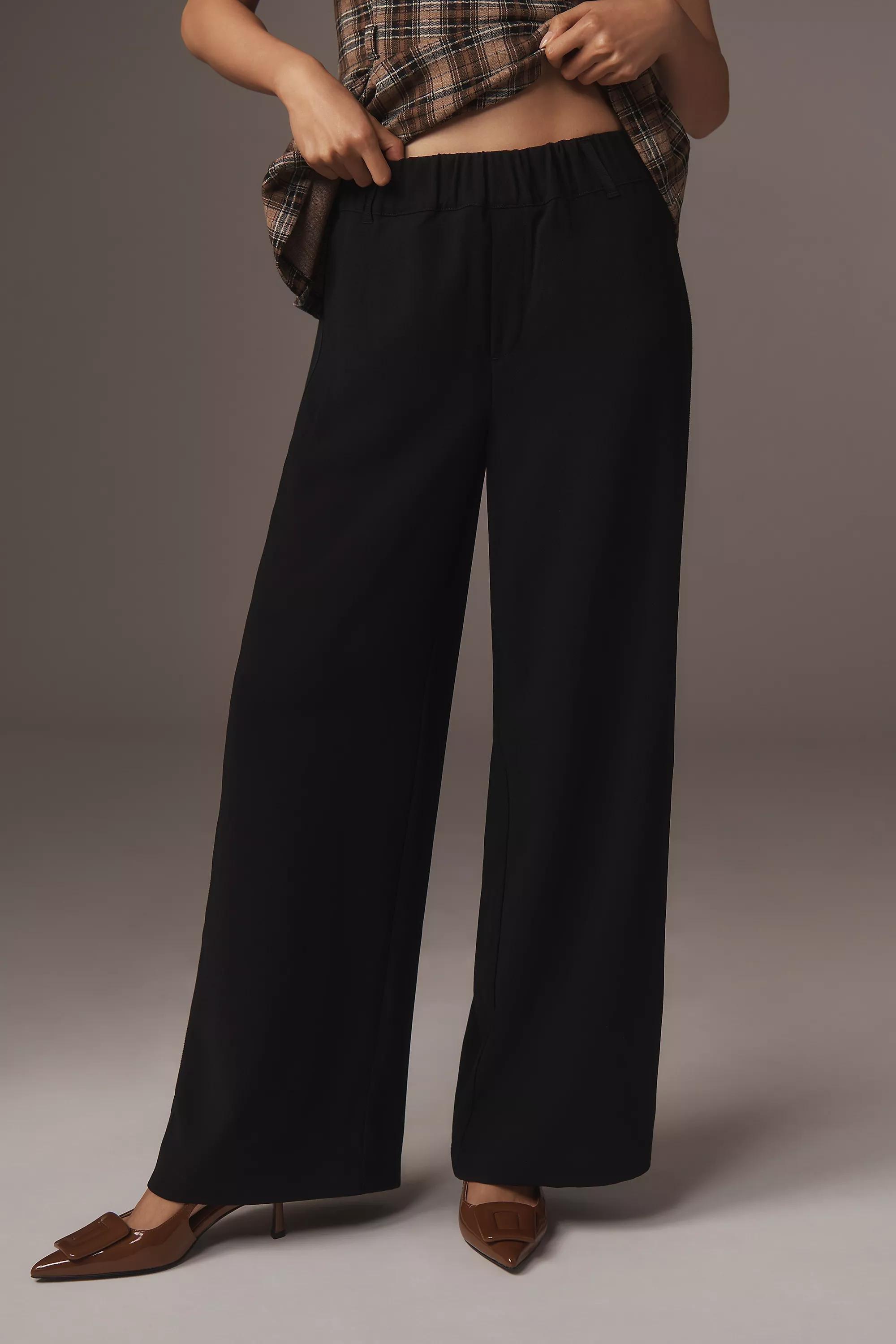 Anthropologie Plain Formal Trousers, Black, , large image number 2