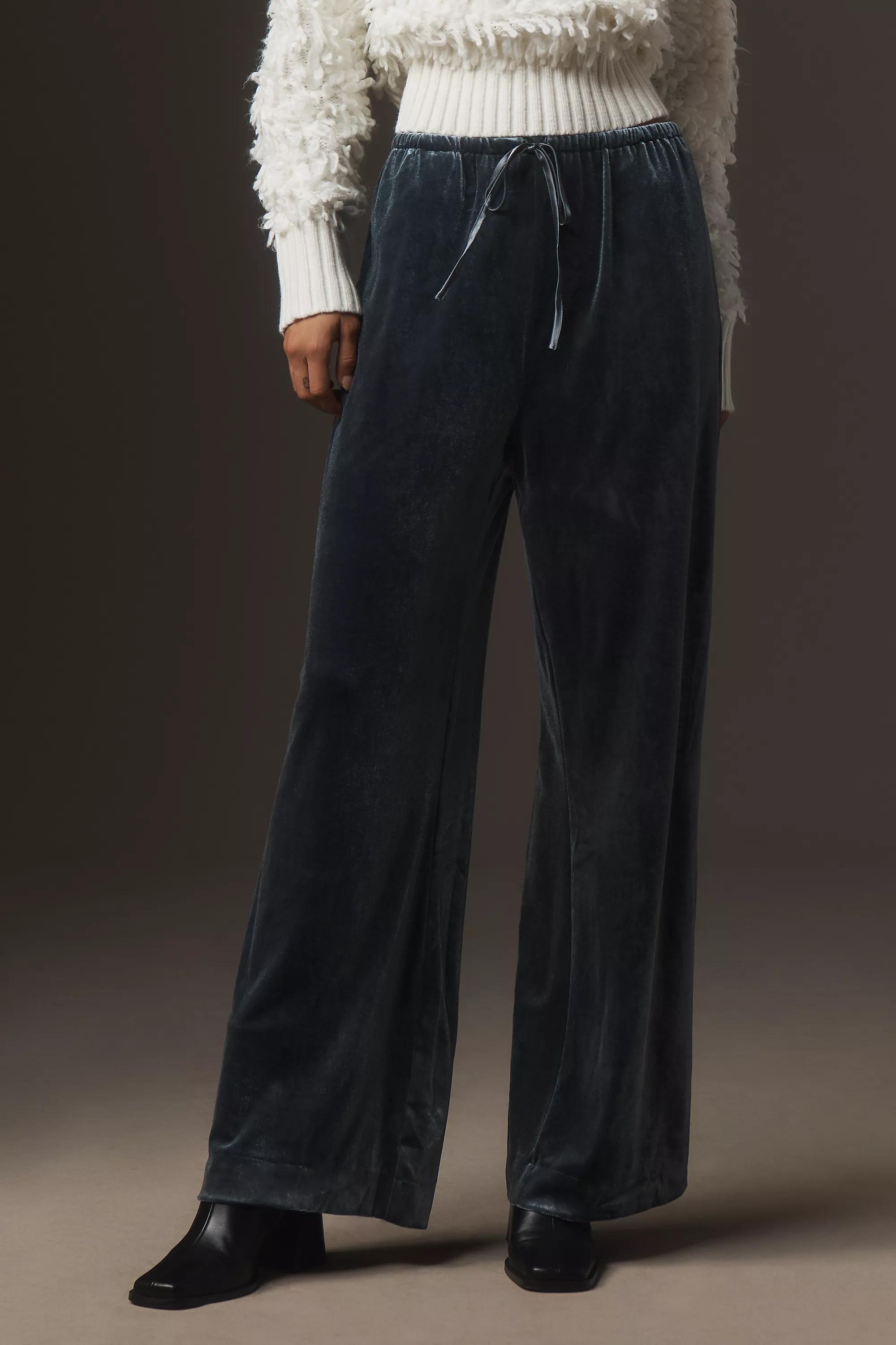 Anthropologie Plain Casual Trousers, Grey, , large image number 2