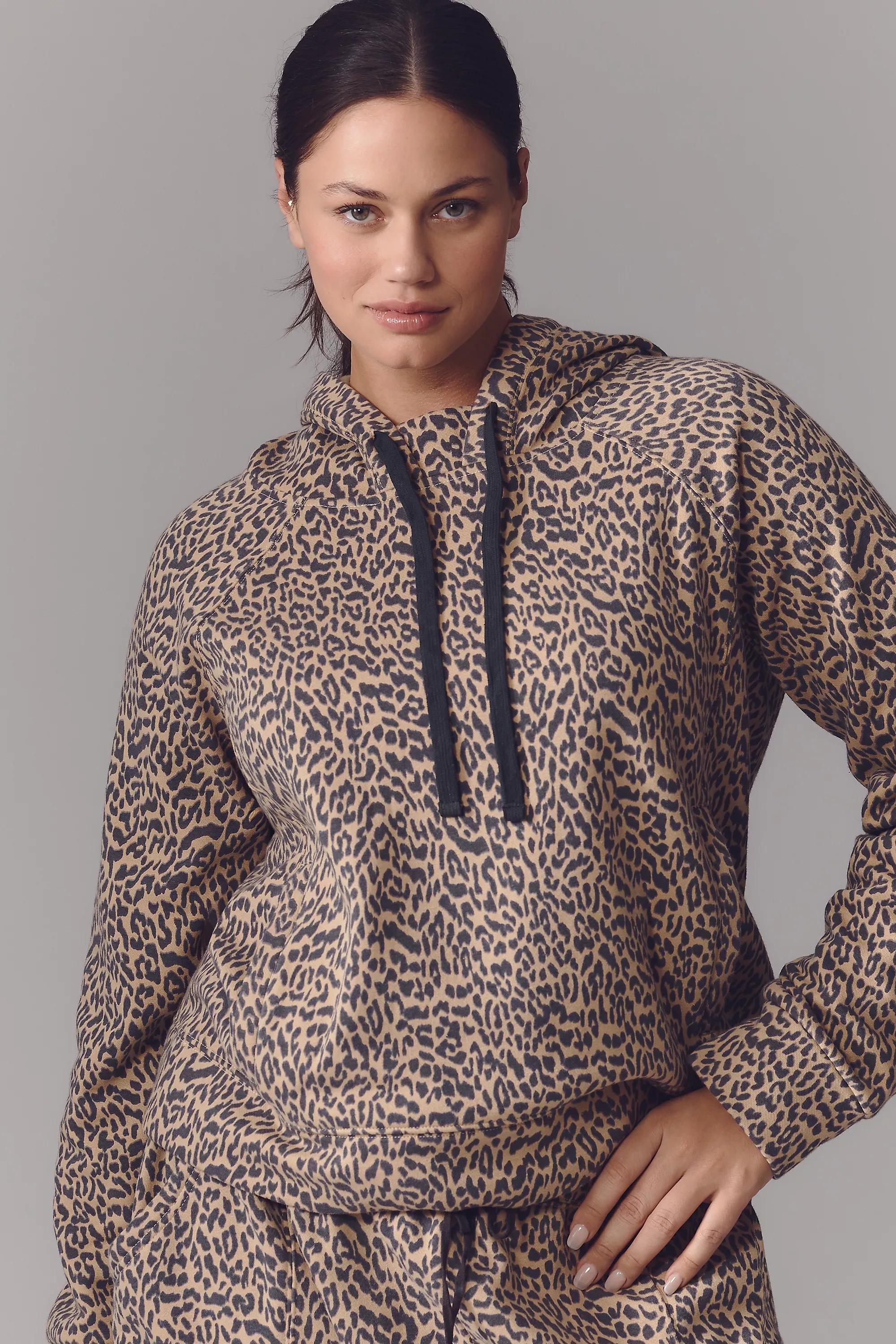 Daily Practice By Anthropologie Drawstring Hoodie, Khaki, A501_0036, large image number 4