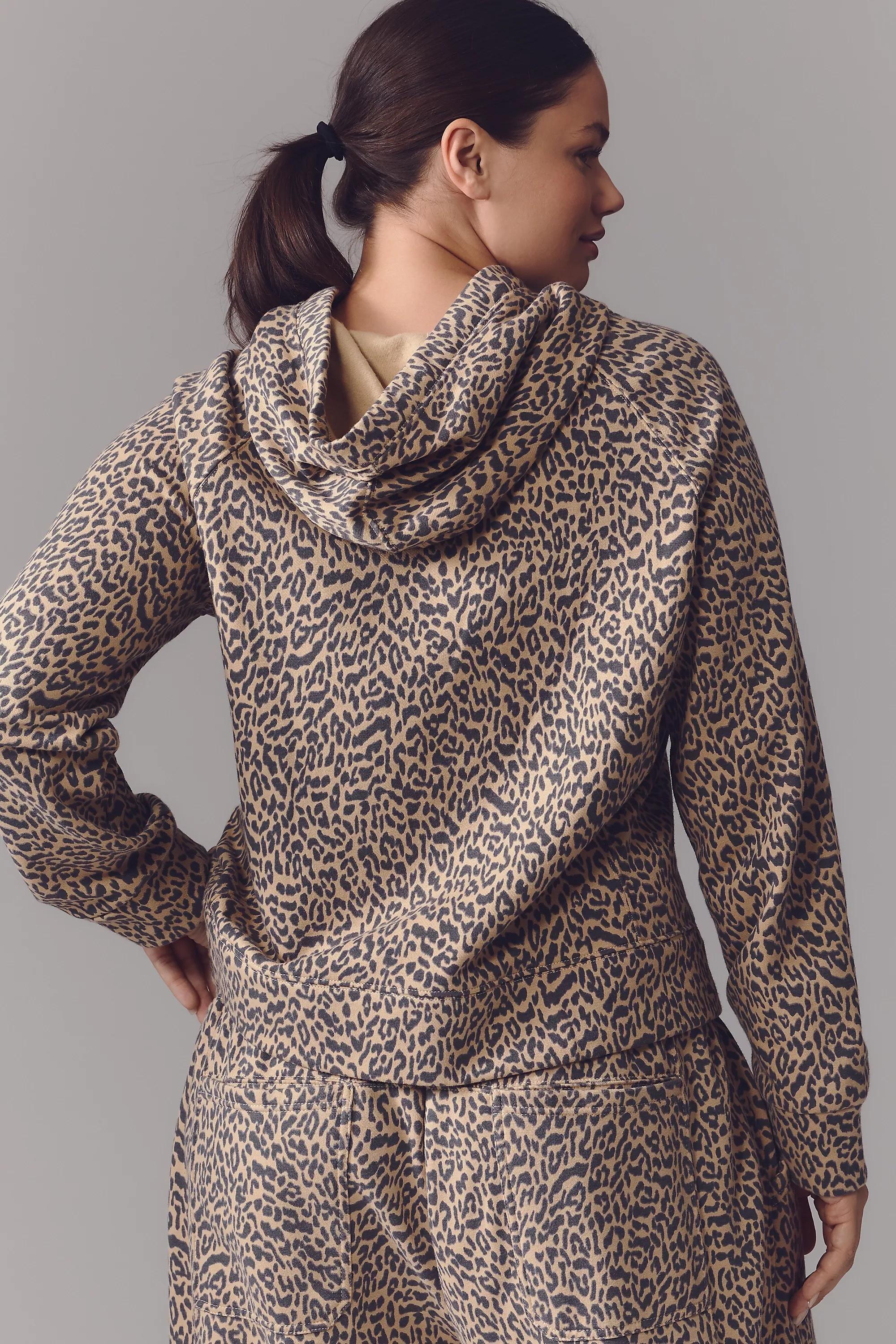 Daily Practice By Anthropologie Drawstring Hoodie, Khaki, A501_0036, large image number 5