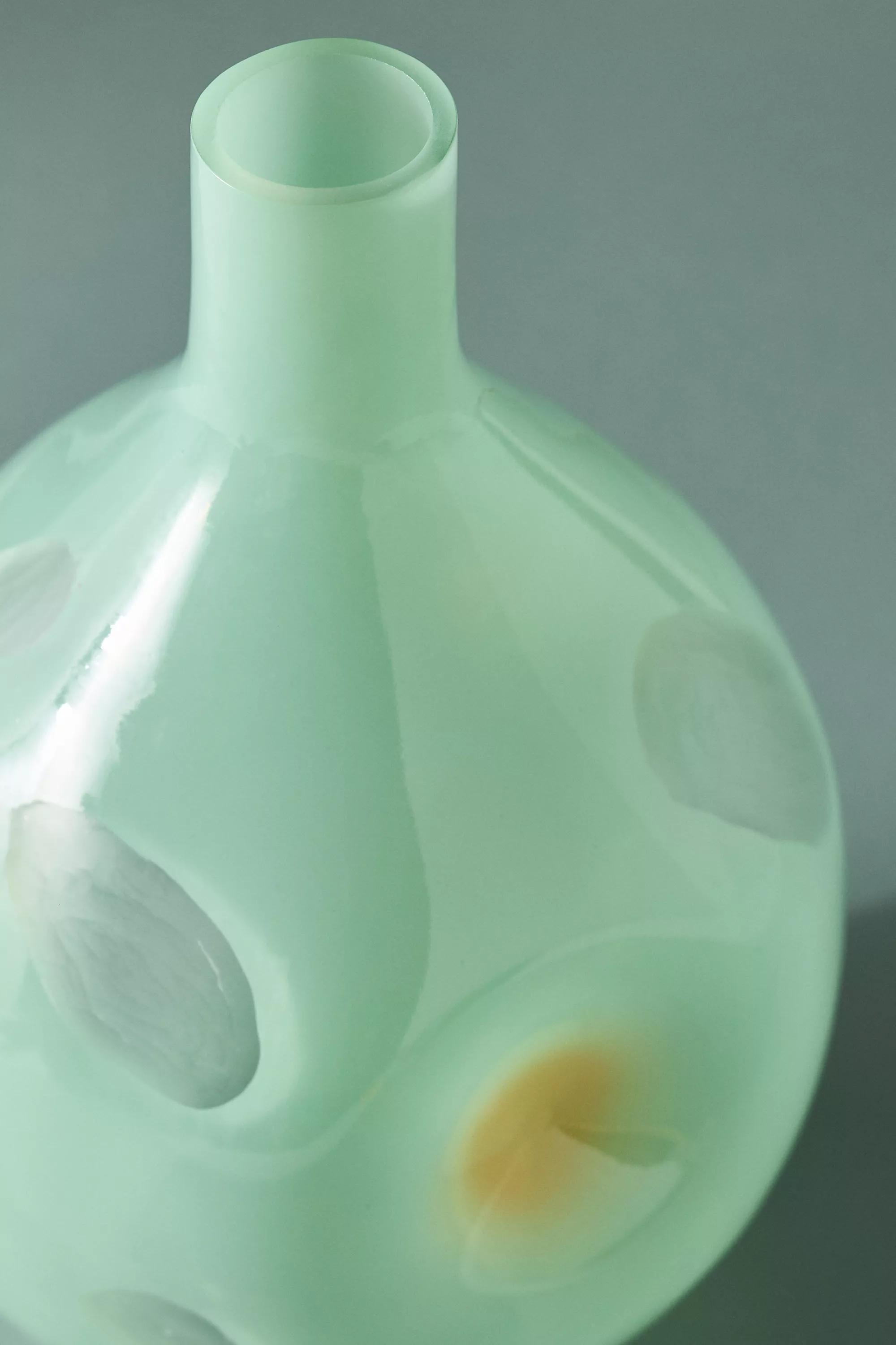 Aura Glass Vase, Green, A501_0102, large image number 2