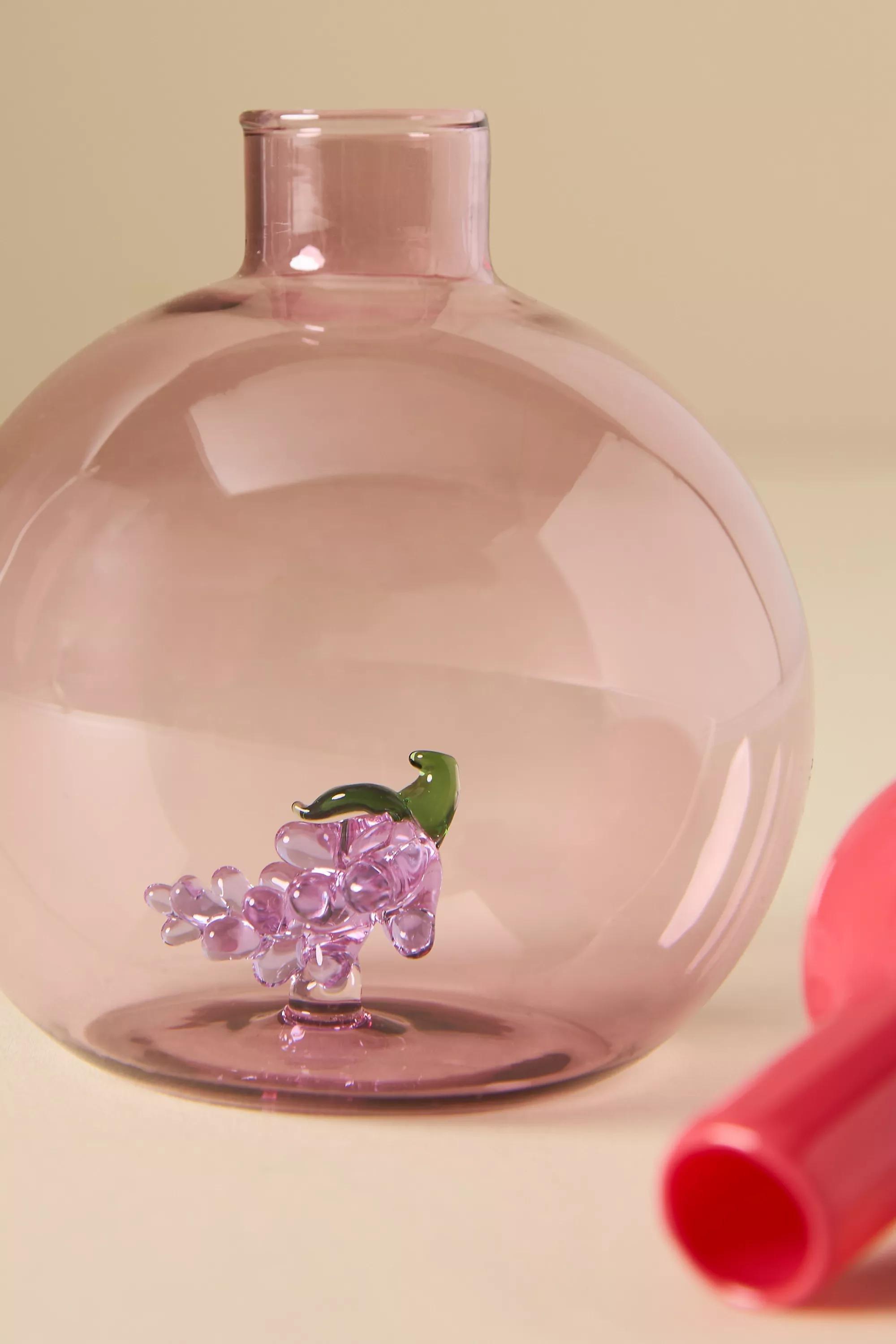 Catania Glass Vinegar Cruet, Purple, A501_0056, large image number 2