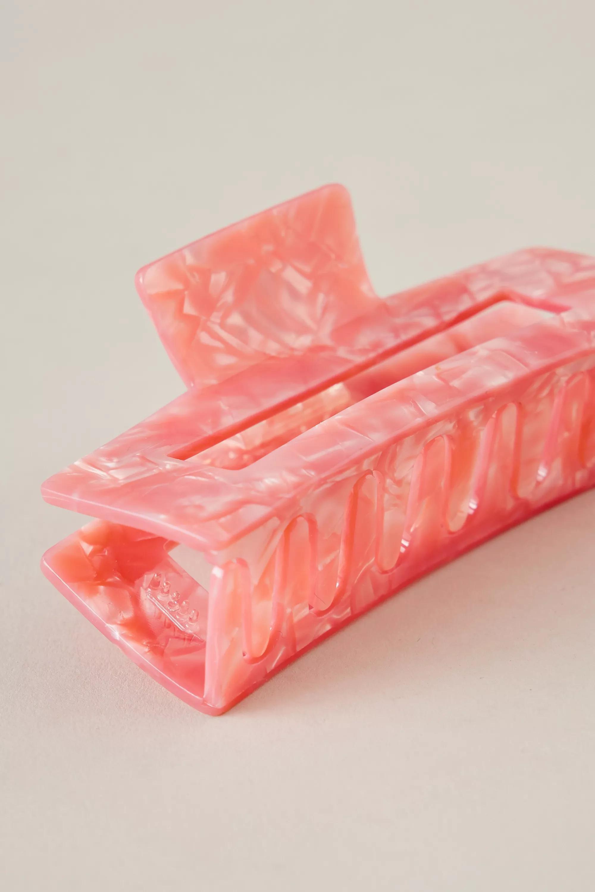 Square Resin Hair Claw Clip, A501_0066, large image number 1