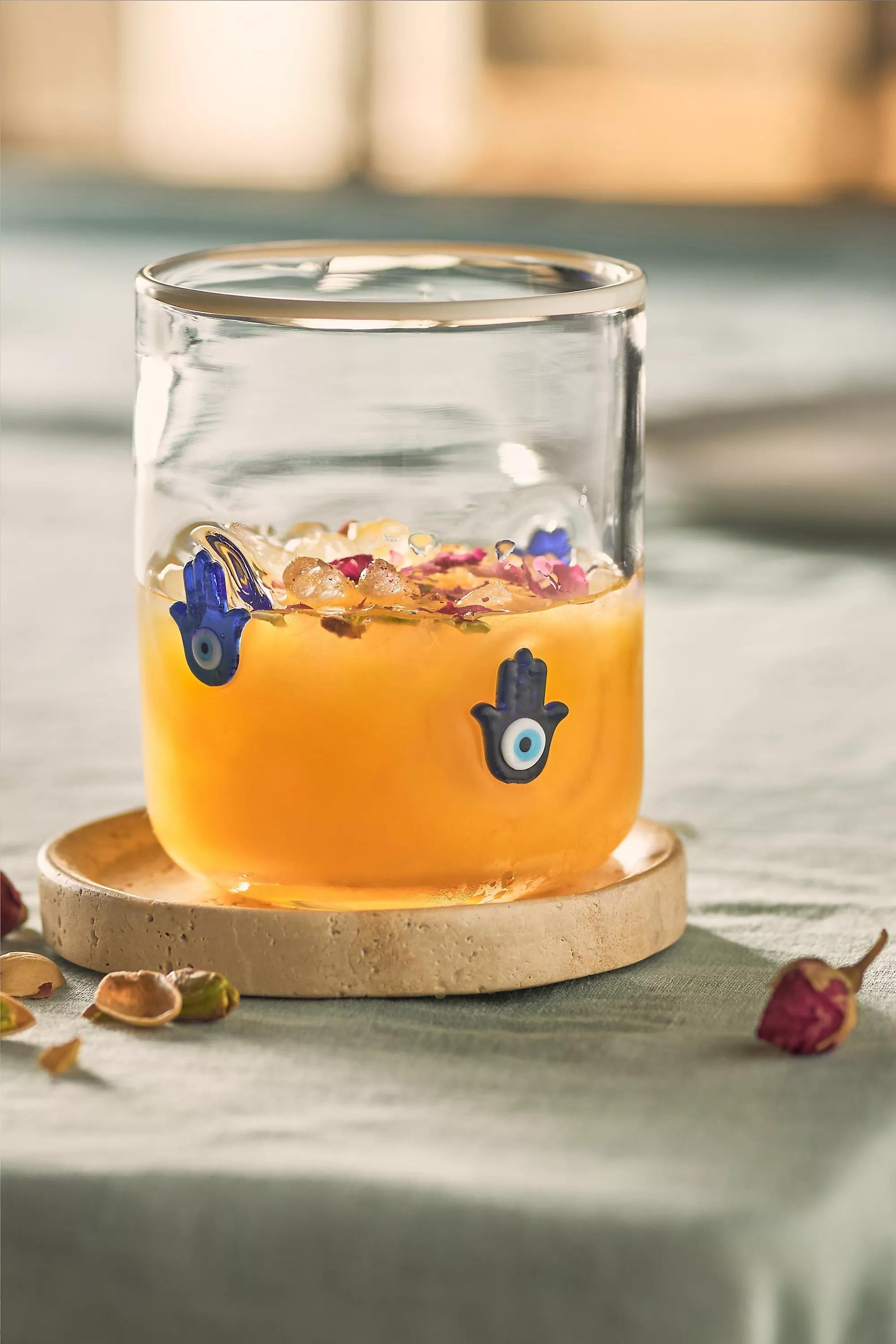 Icon Juice Glass, Navy, , medium