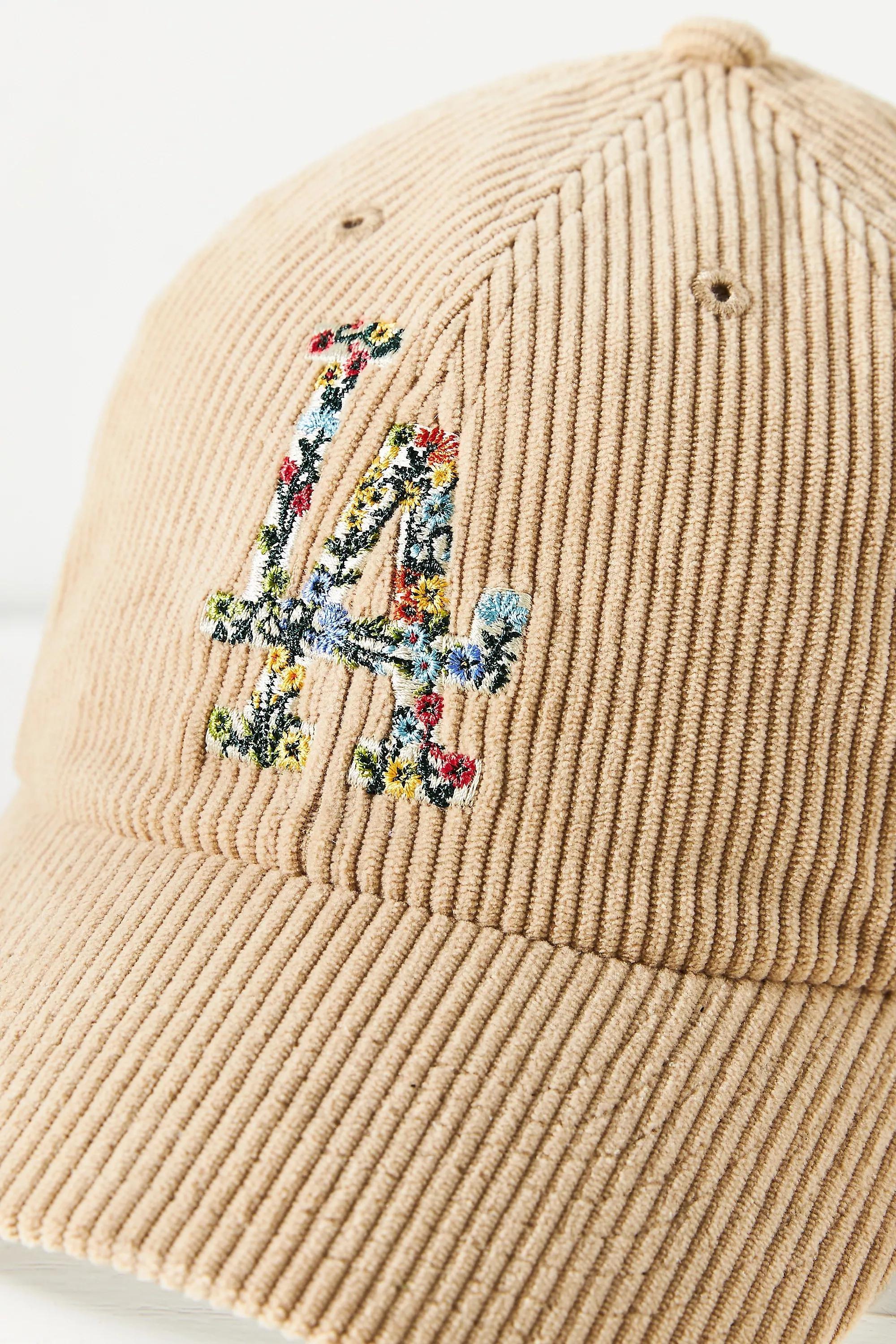 Anthropologie Embroidered Baseball Cap, Beige, A501_0036, large image number 3