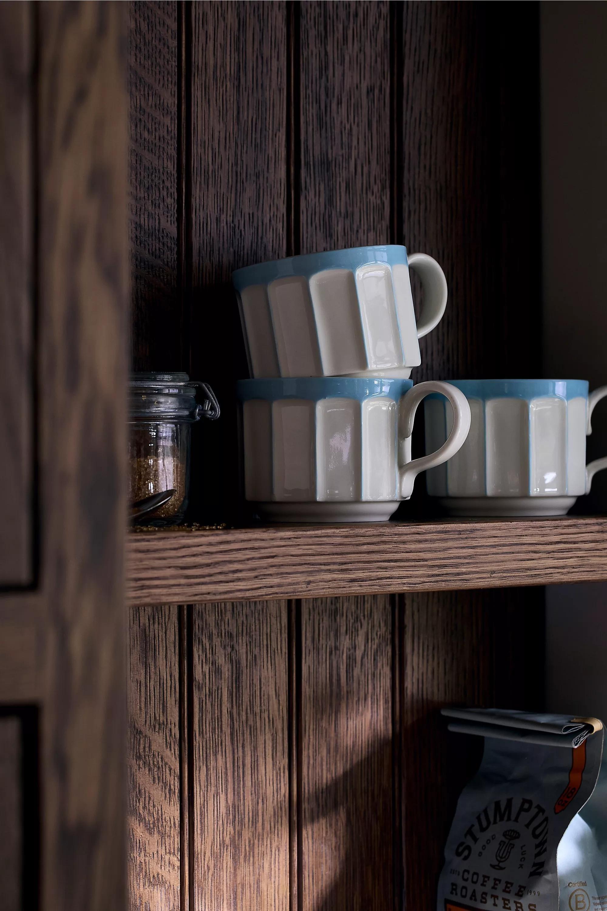 Boulevard Latte Stoneware Mug, Multicolour, A501_0045, large image number 0