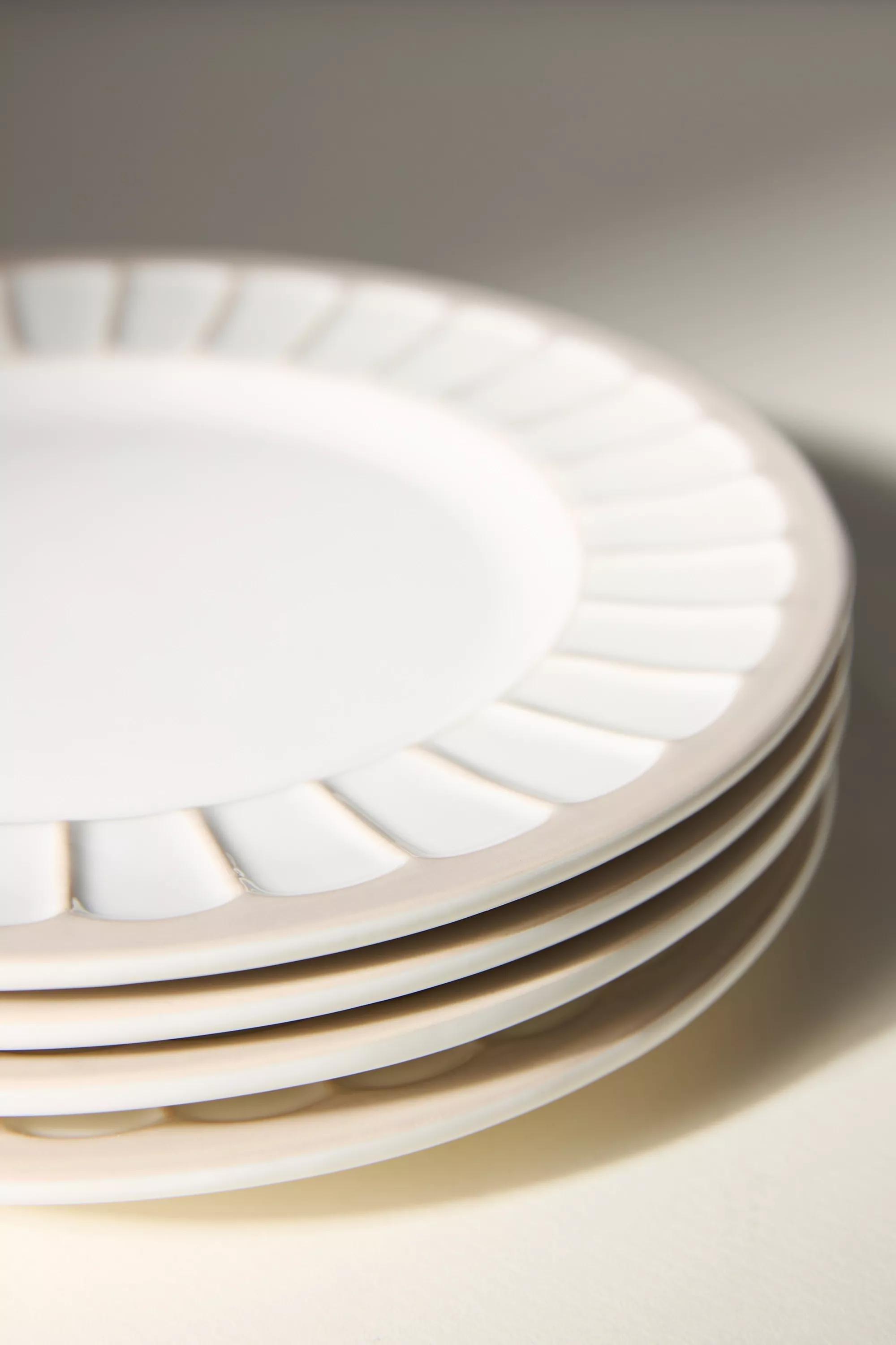 Boulevard Latte Stoneware Side Plates, Set Of 4, A501_0014, large image number 2