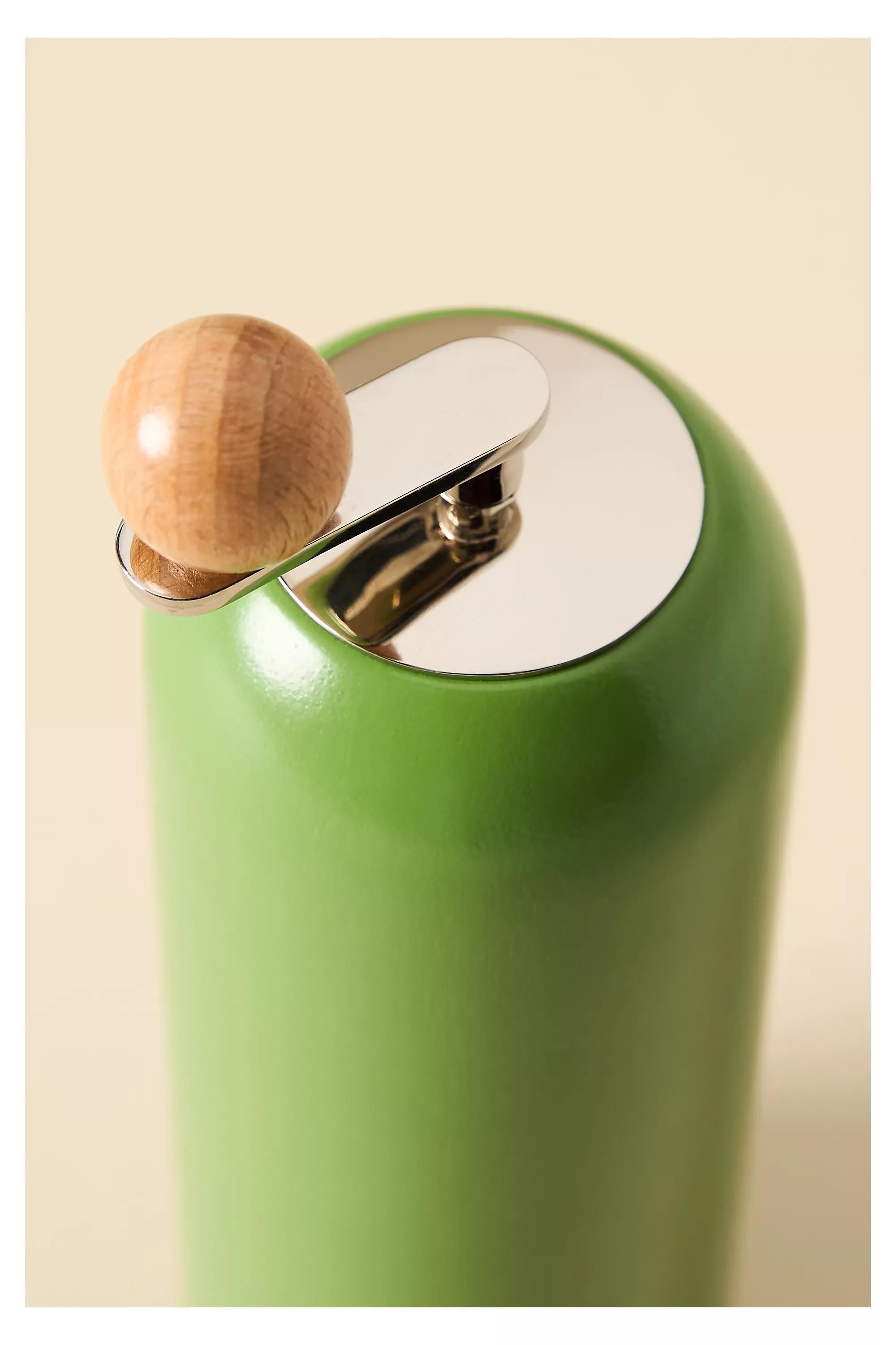 Catania Mango Wood Salt And Pepper Mills, Green, A501_0033, large image number 3