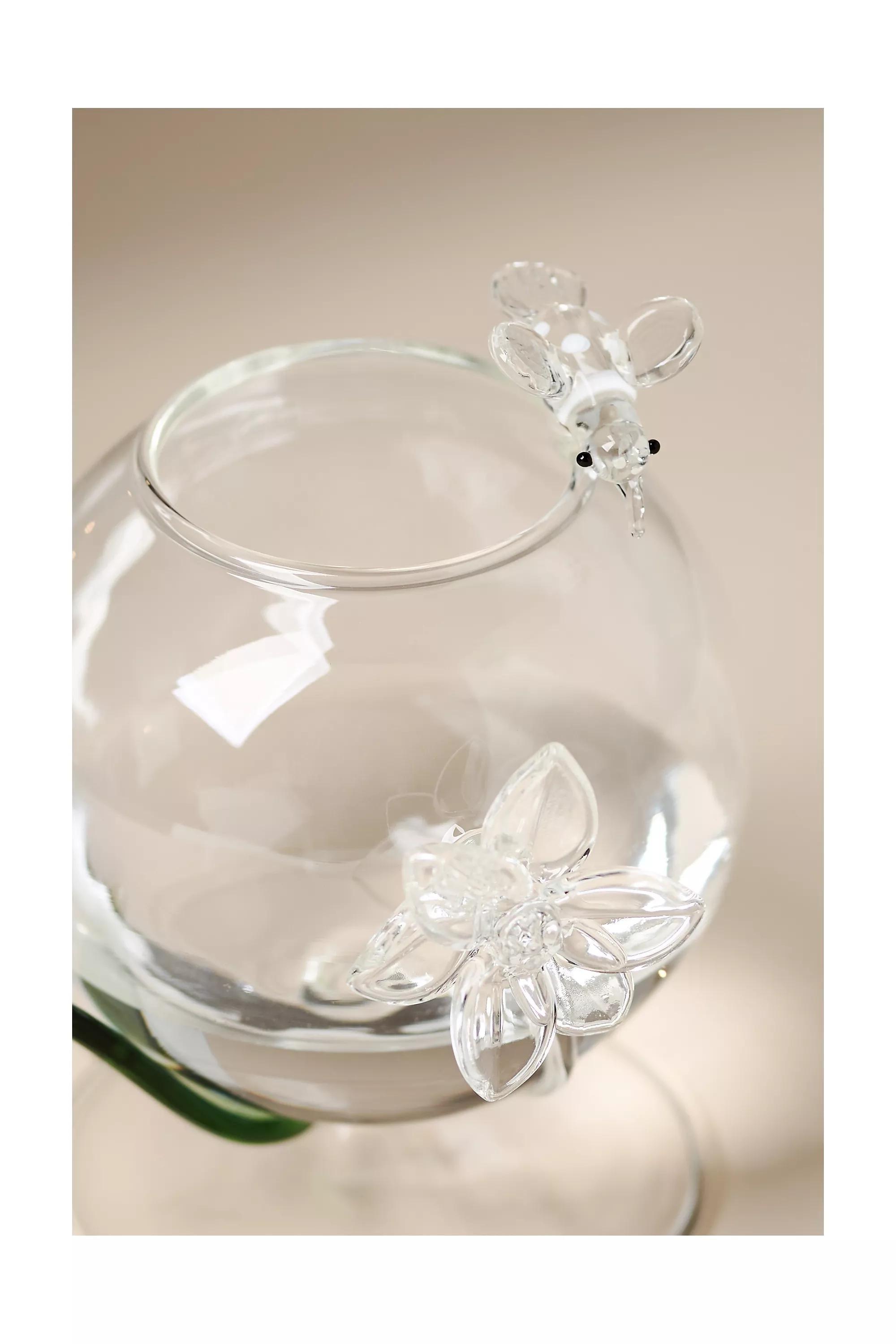 CLEAR Ivie Glass Bud Vase, A501_0100, large image number 2