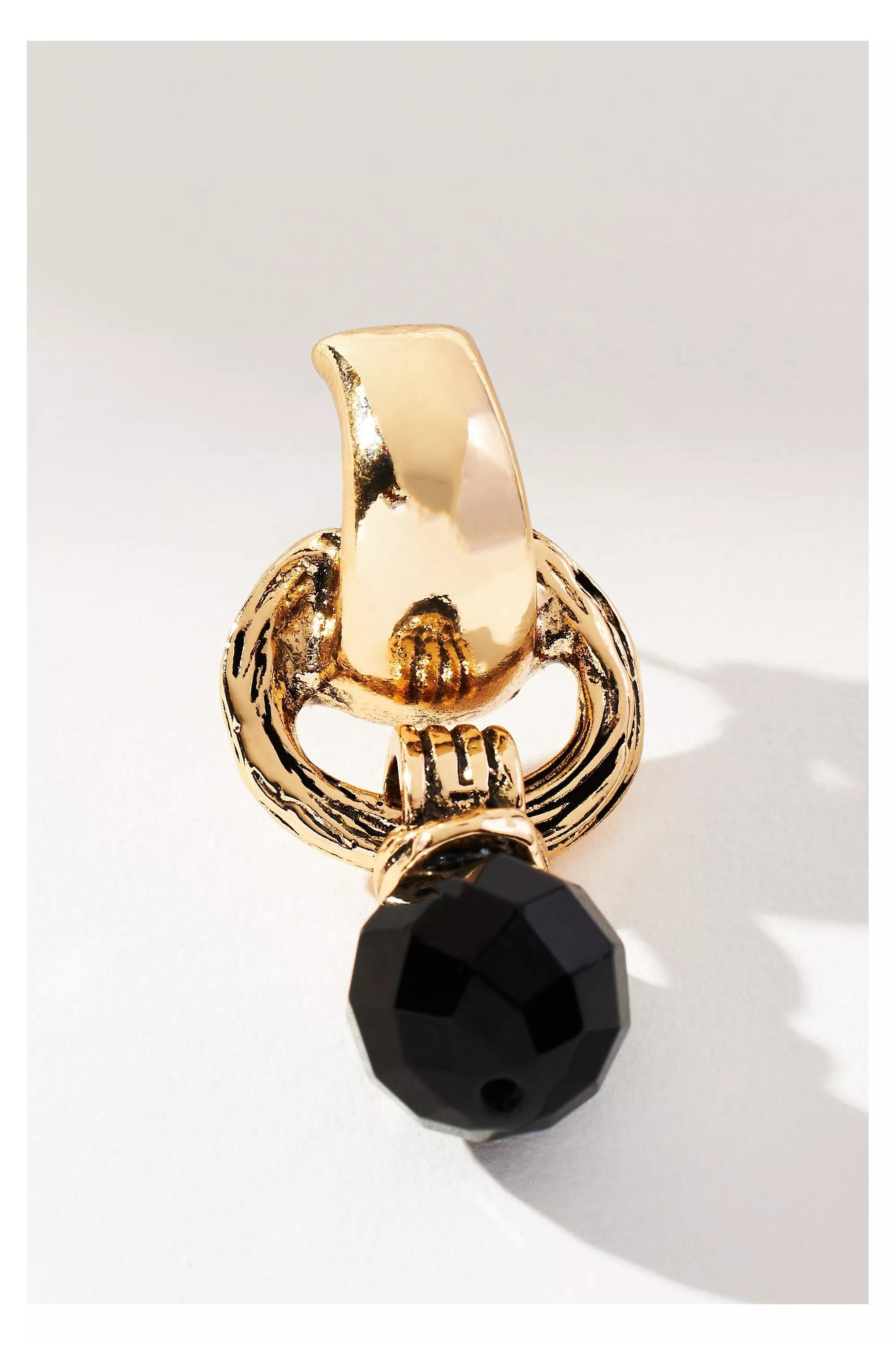 Anthropologie Drop Earrings, Gold, A501_0070, large image number 2