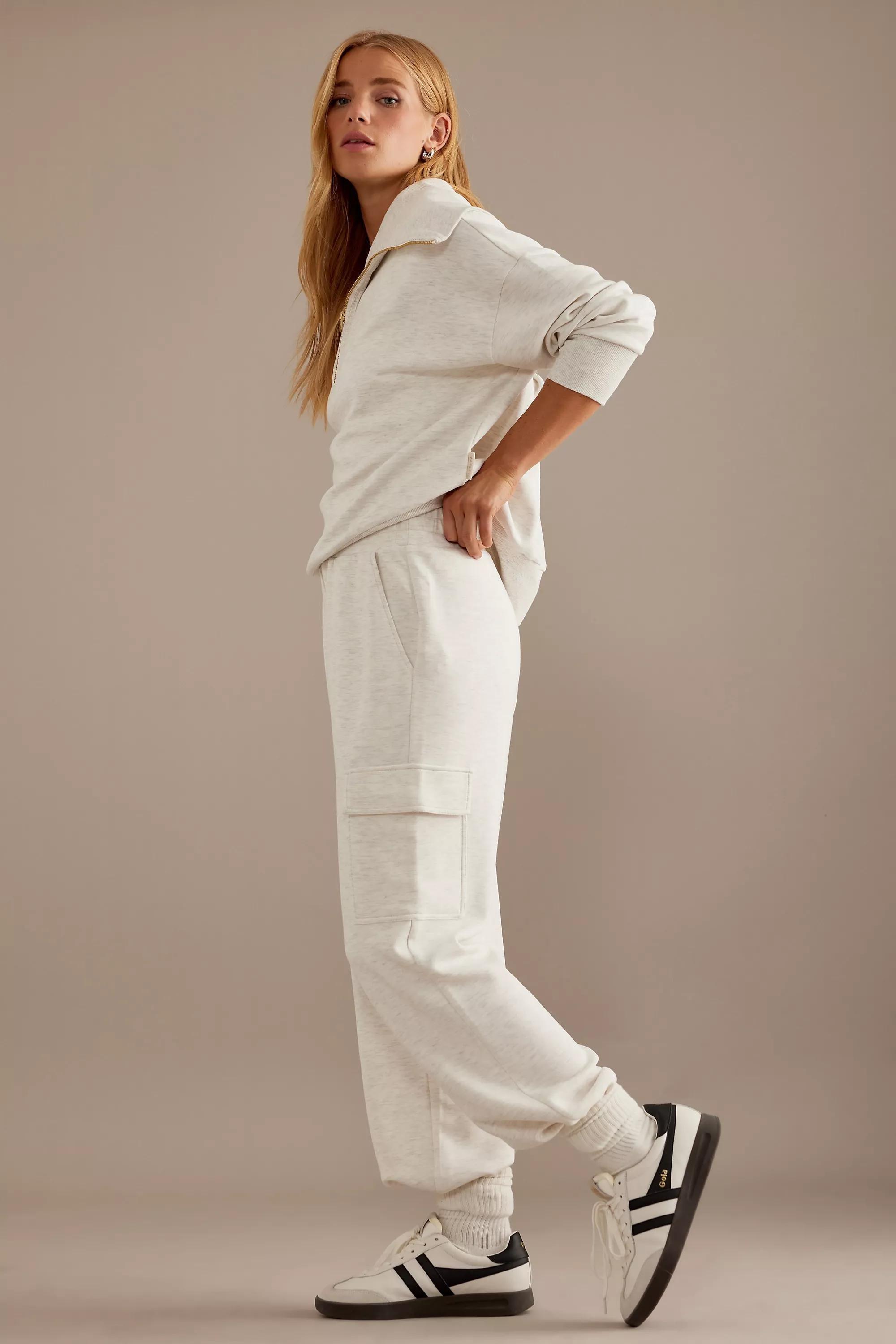 Varley Cargo Trousers, Cream, , large image number 1