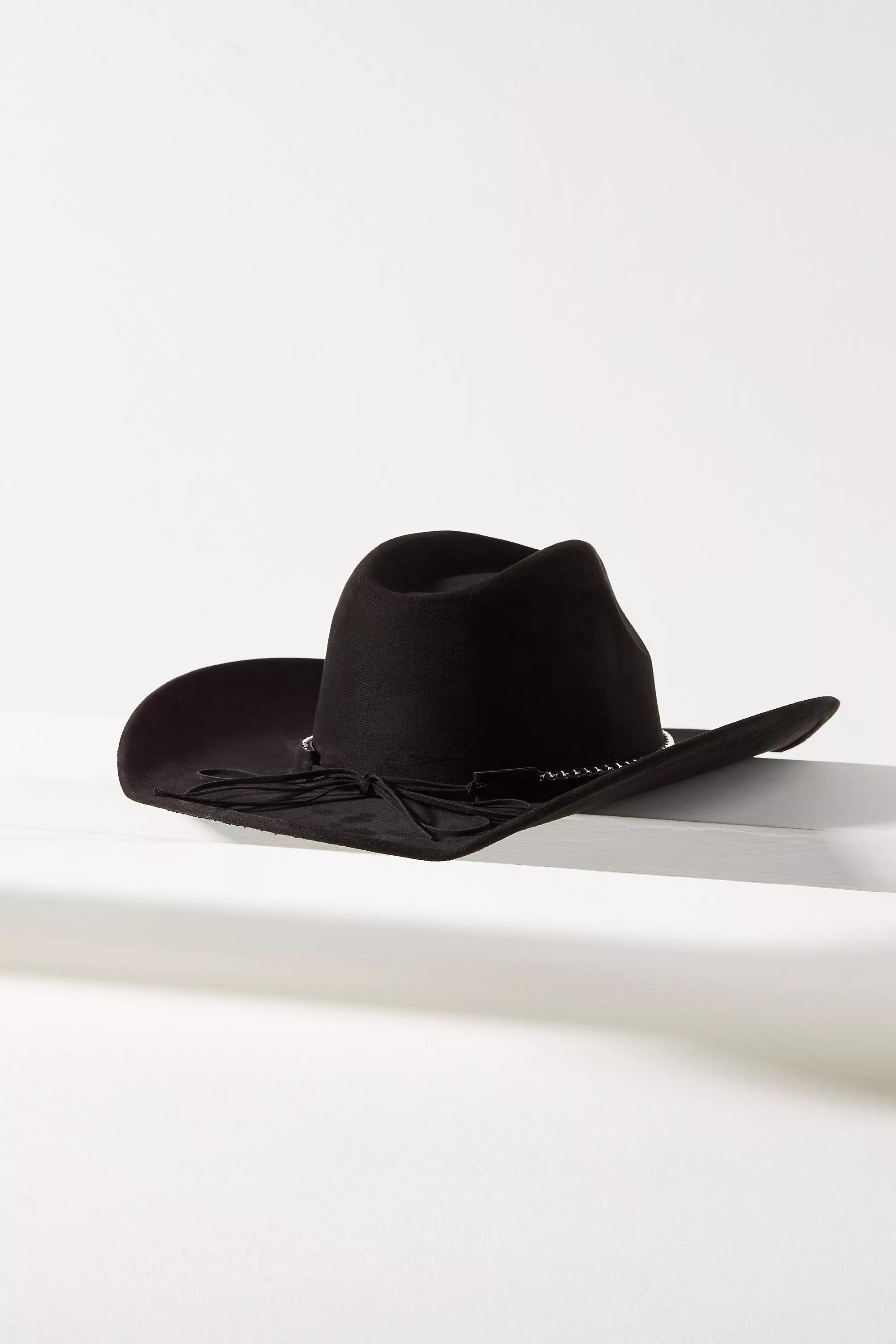 Anthropologie Embellished Cowboy, Black, A501_0001, large image number 1