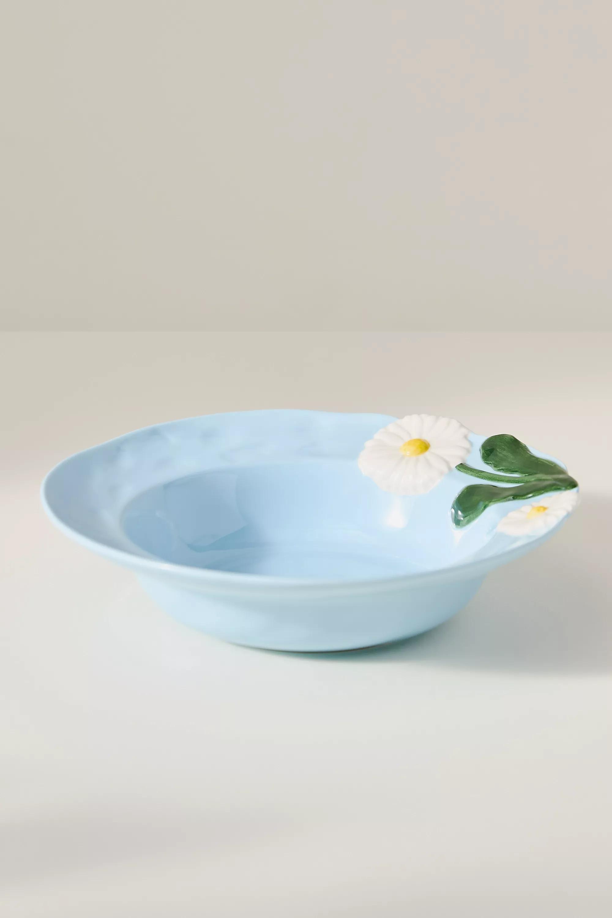 Foster Citrus Stoneware Pasta Bowl, Blue, A501_0045, large image number 1