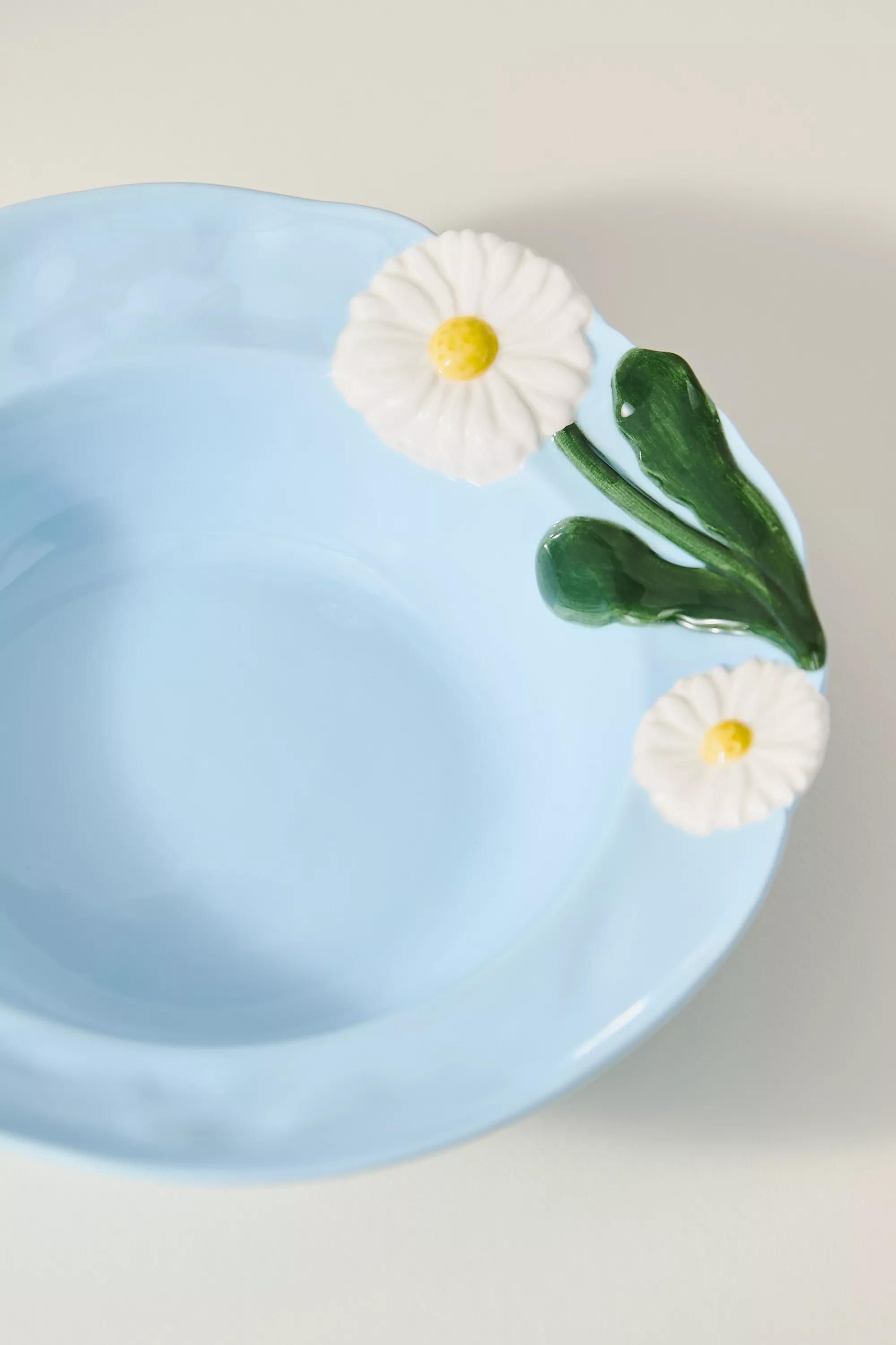 Foster Citrus Stoneware Pasta Bowl, Blue, A501_0045, large image number 2