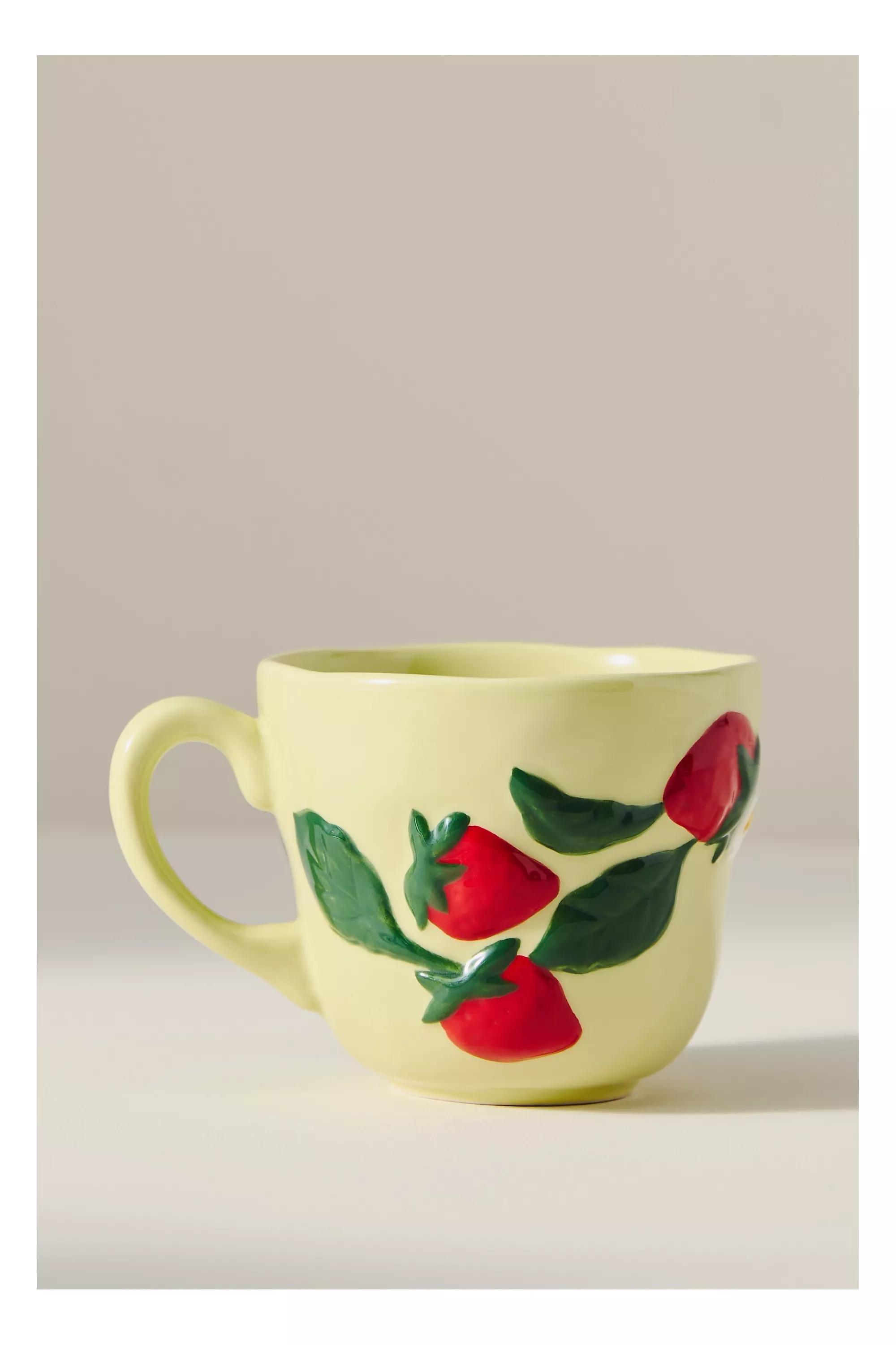 Foster Stoneware Mug, Red, A501_0060, large image number 1