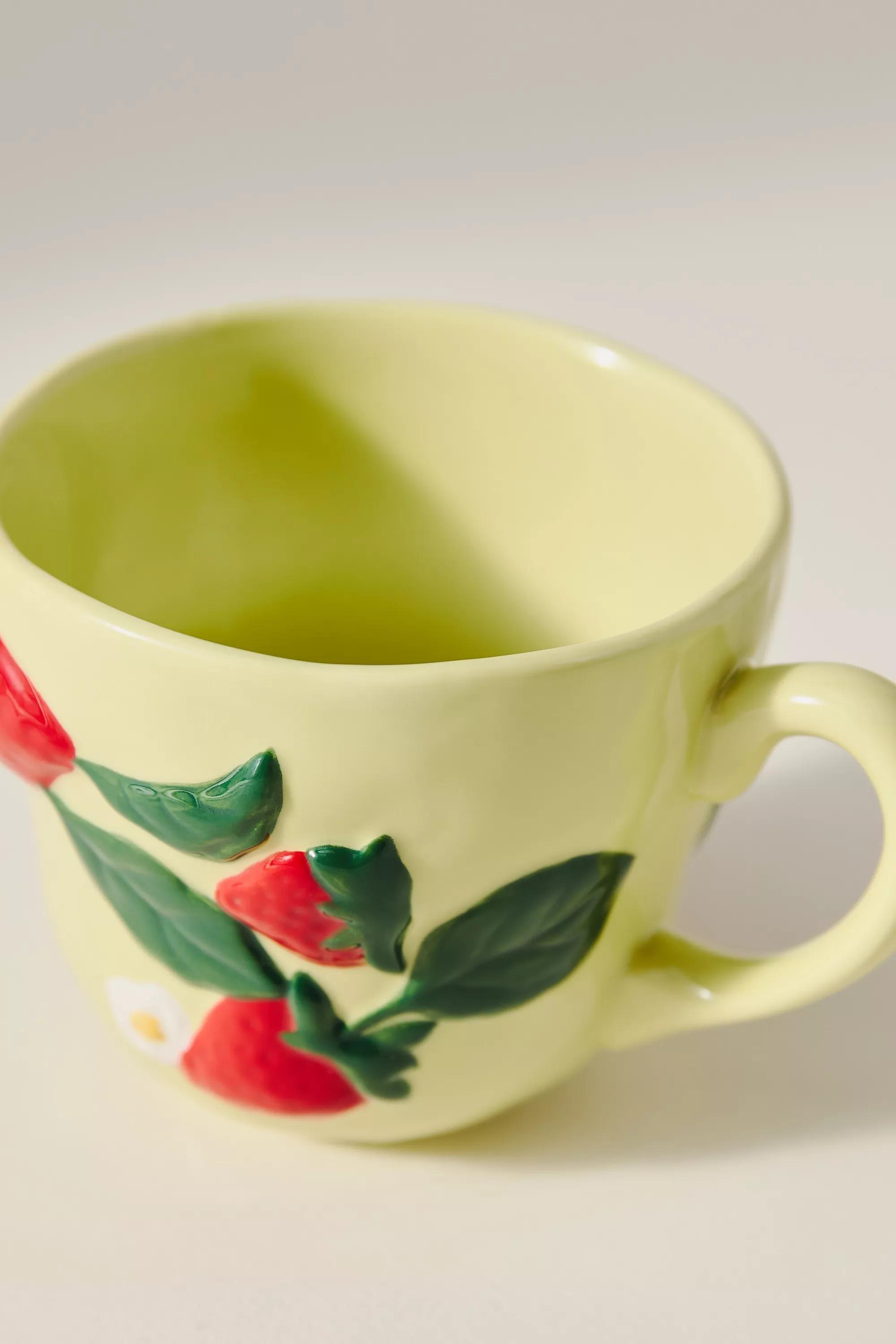 Foster Stoneware Mug, Red, A501_0060, large image number 2