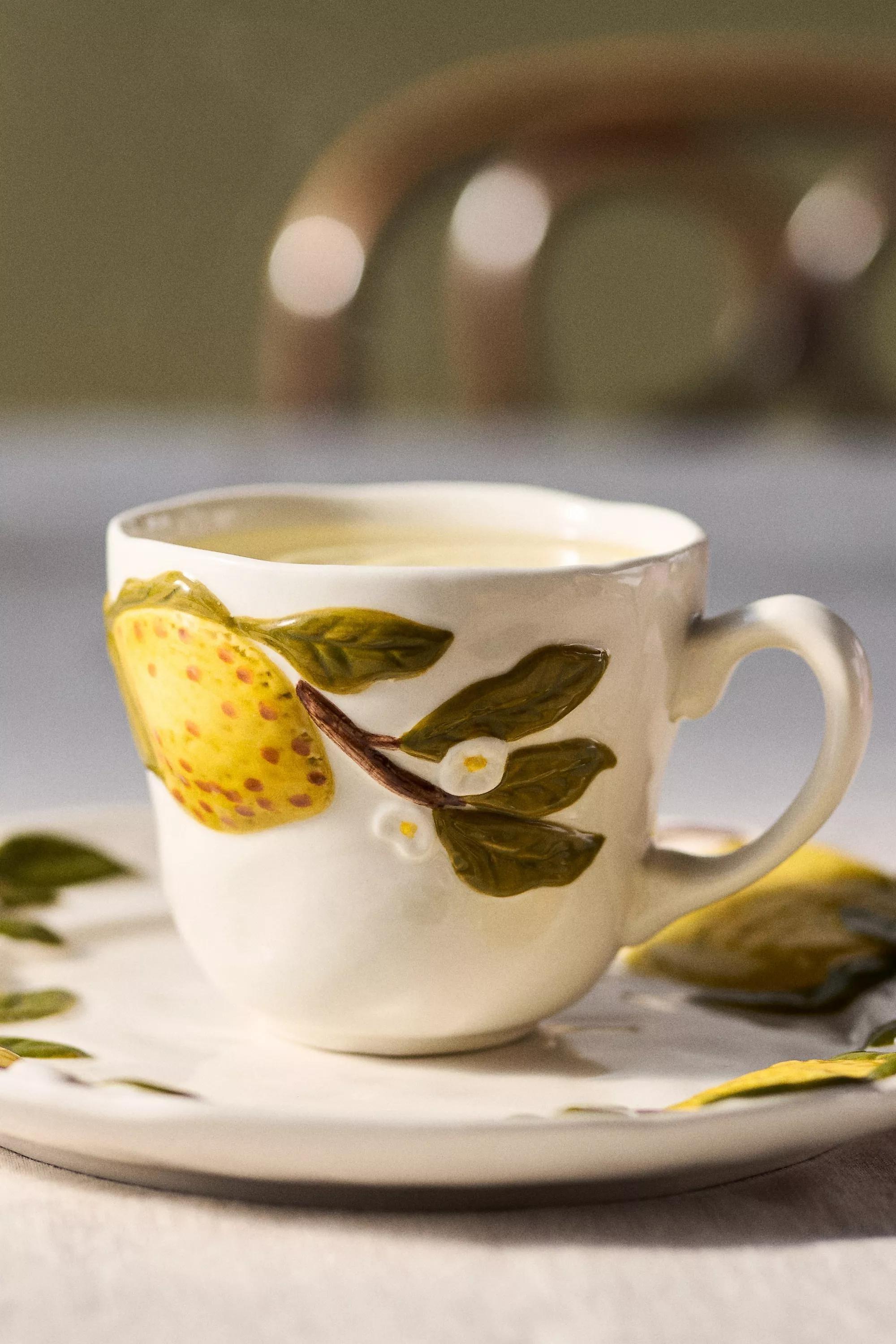 Foster Stoneware Mug, Yellow, A501_0072, large image number 0