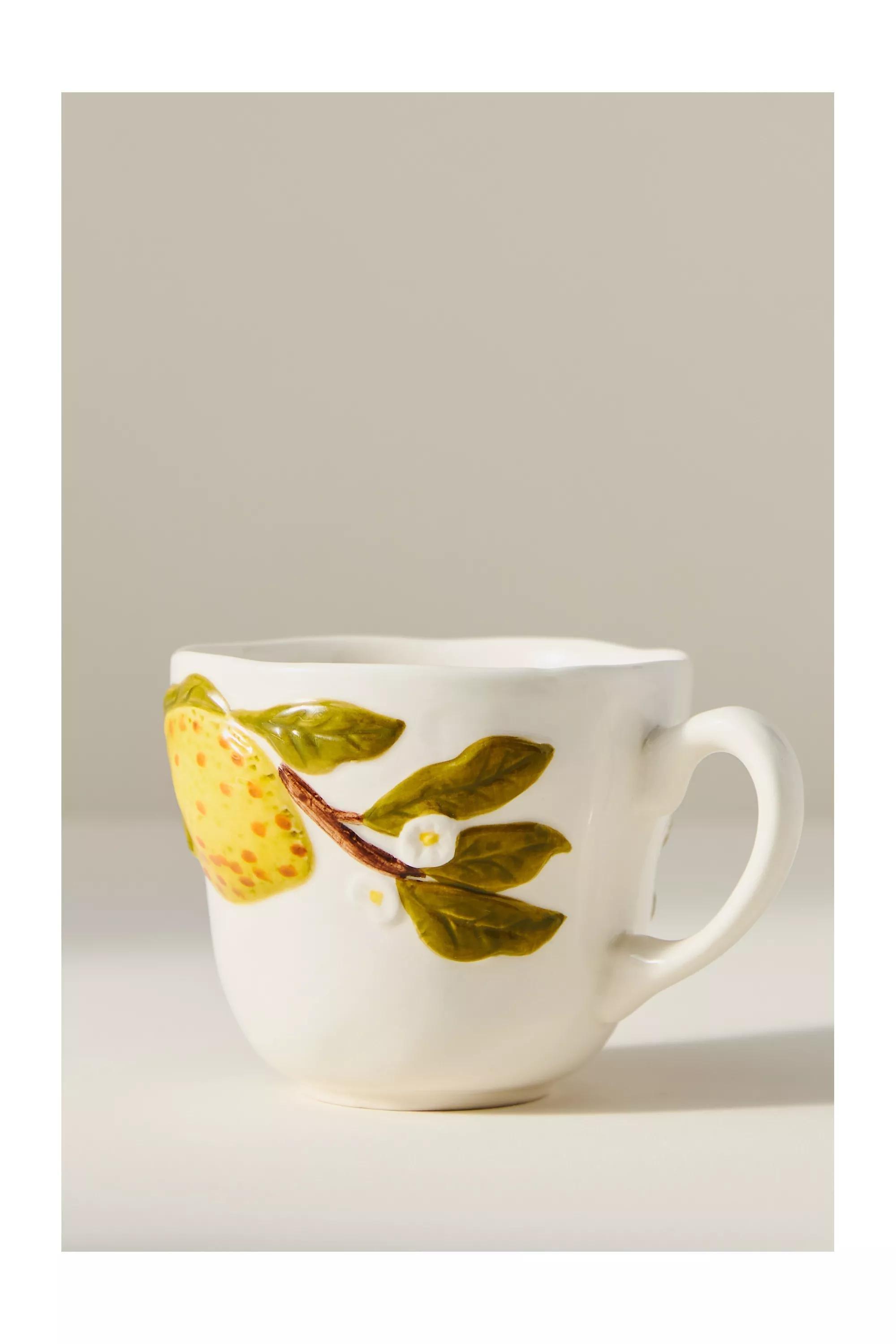 Foster Stoneware Mug, Yellow, A501_0072, large image number 1