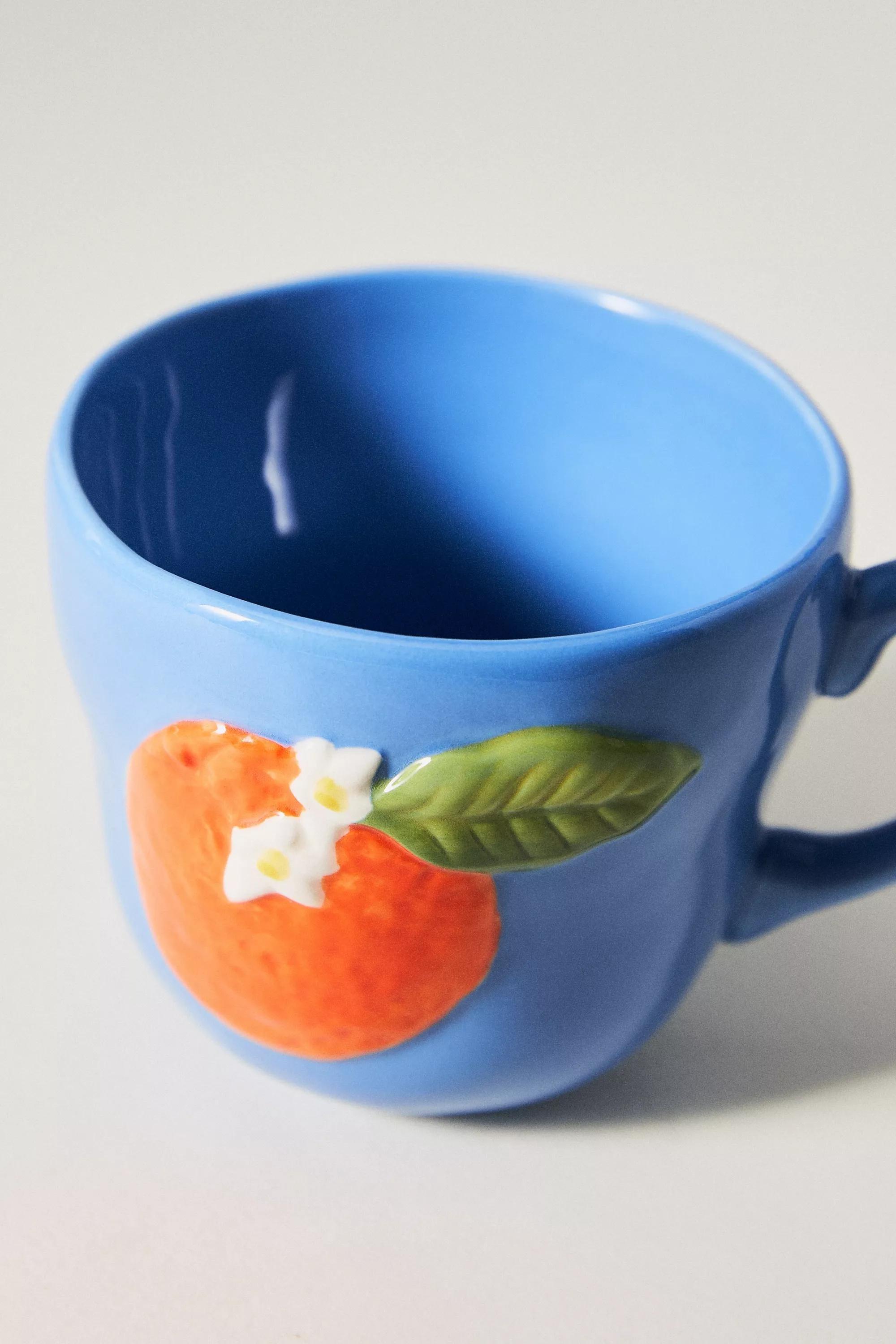 ORANGE Foster Stoneware Mug, A501_0080, large image number 3