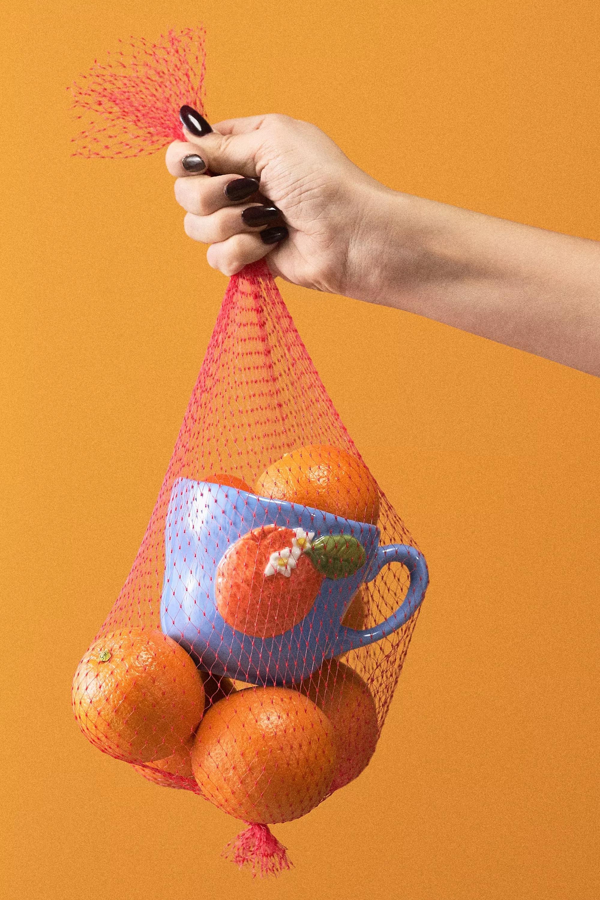 ORANGE Foster Stoneware Mug, A501_0080, large image number 4