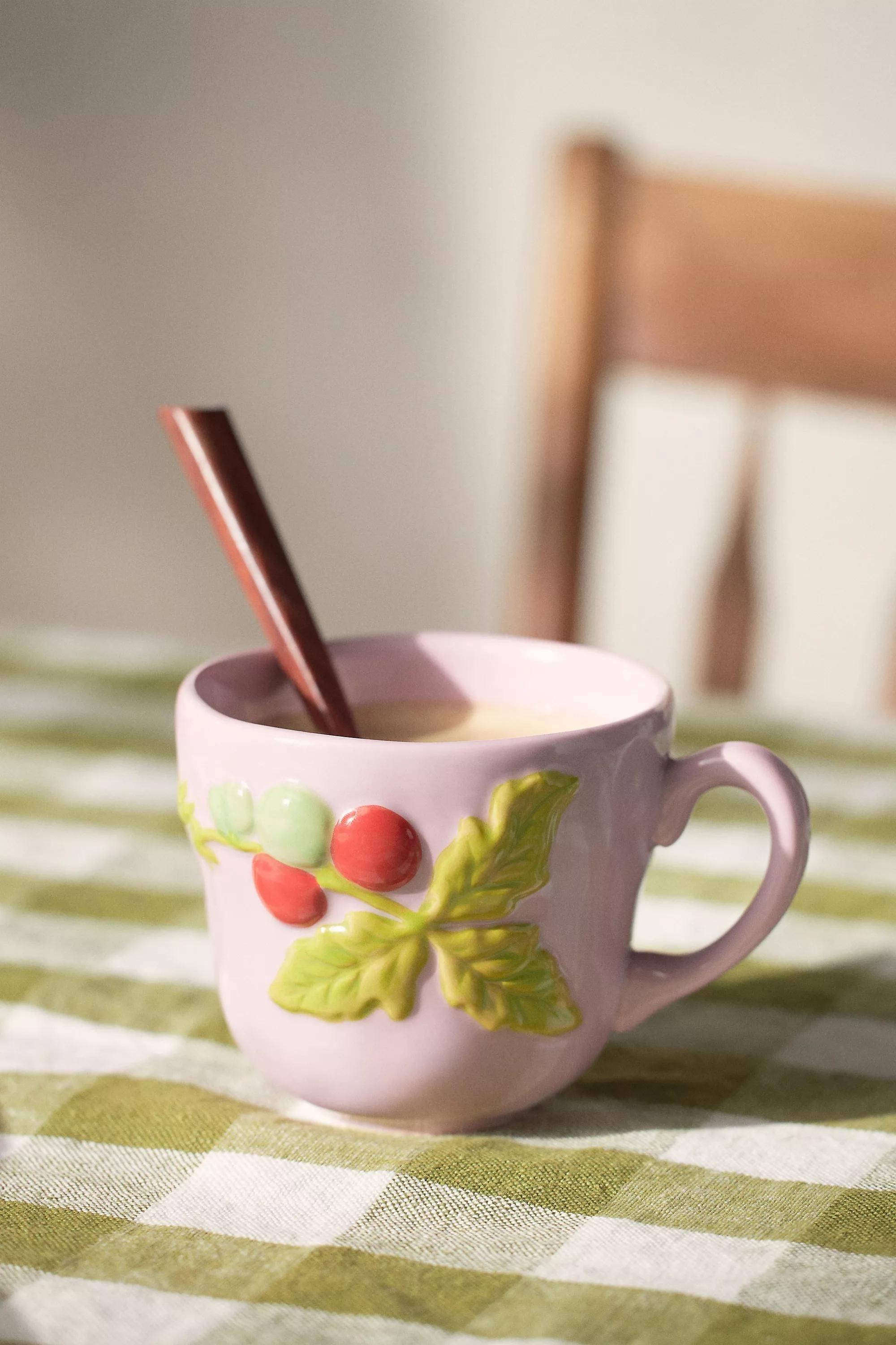 Foster Stoneware Mug, Purple, A501_0104, large image number 1
