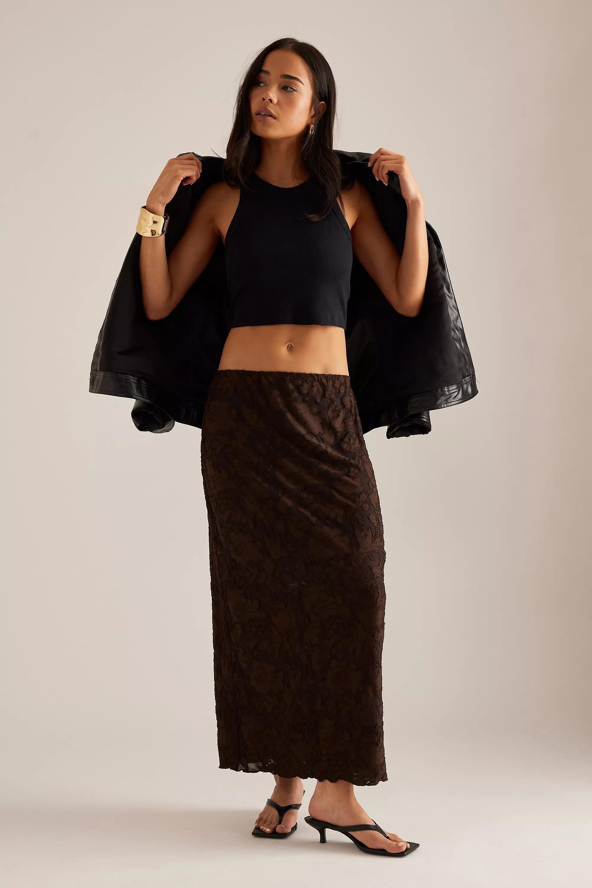 Anthropologie Maxi Skirt, Brown, , large image number 3