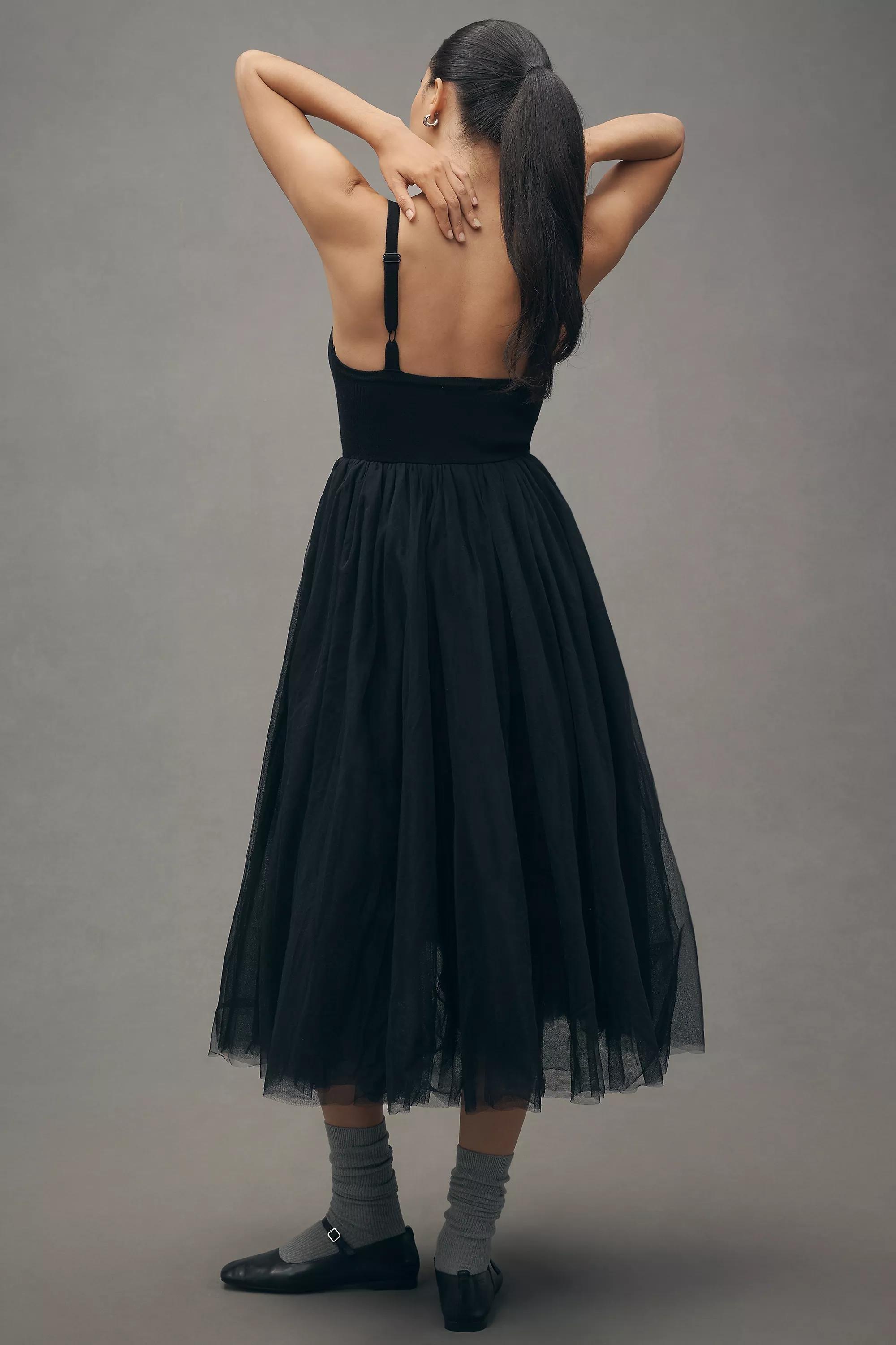 Anthropologie Textured A-Line Formal Midi Dress, , large image number 2