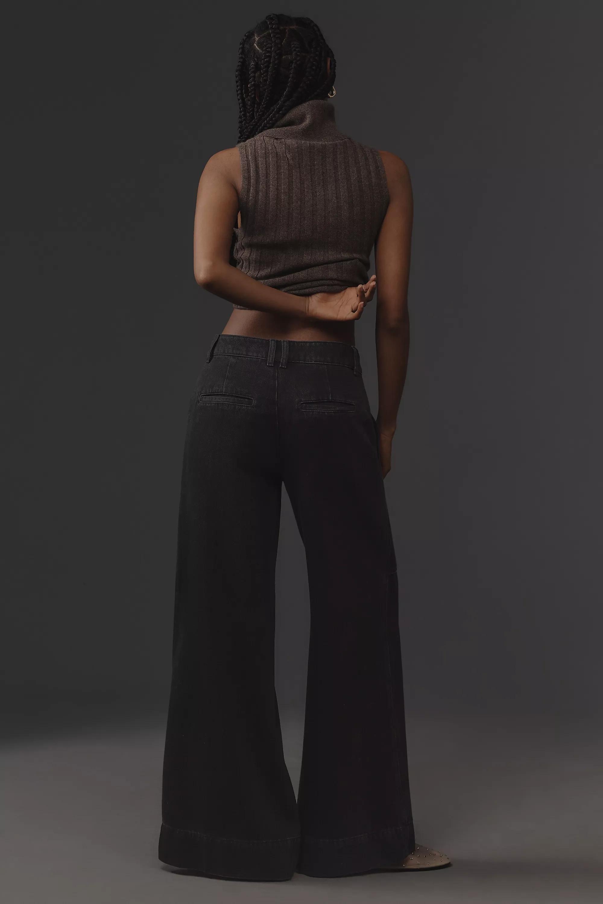 Anthropologie Plain Casual Long Trousers, , large image number 3