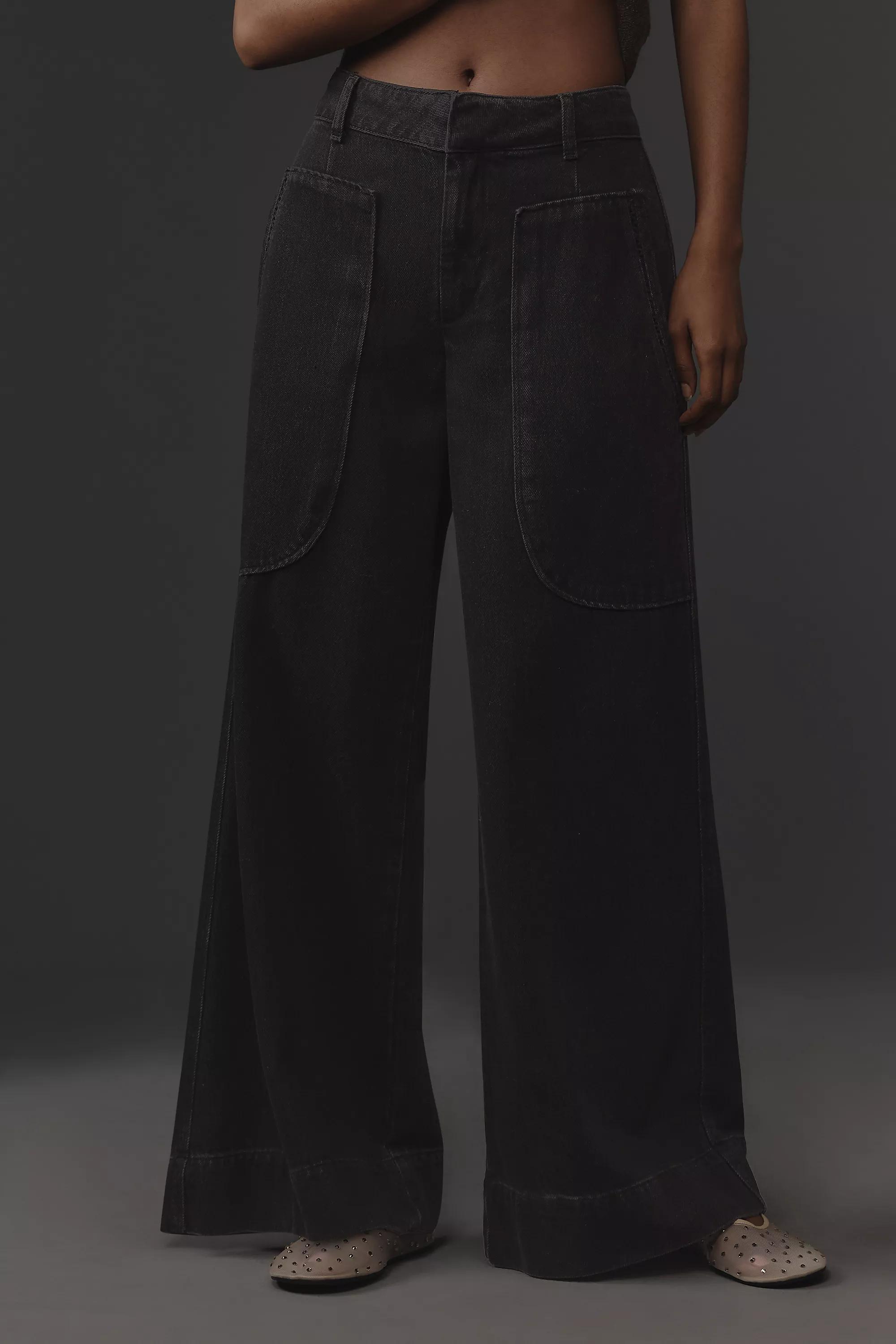 Anthropologie Plain Casual Long Trousers, , large image number 4