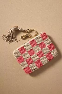 Beaded Heart Coin Purse, Red, A501_0060, large image number 3