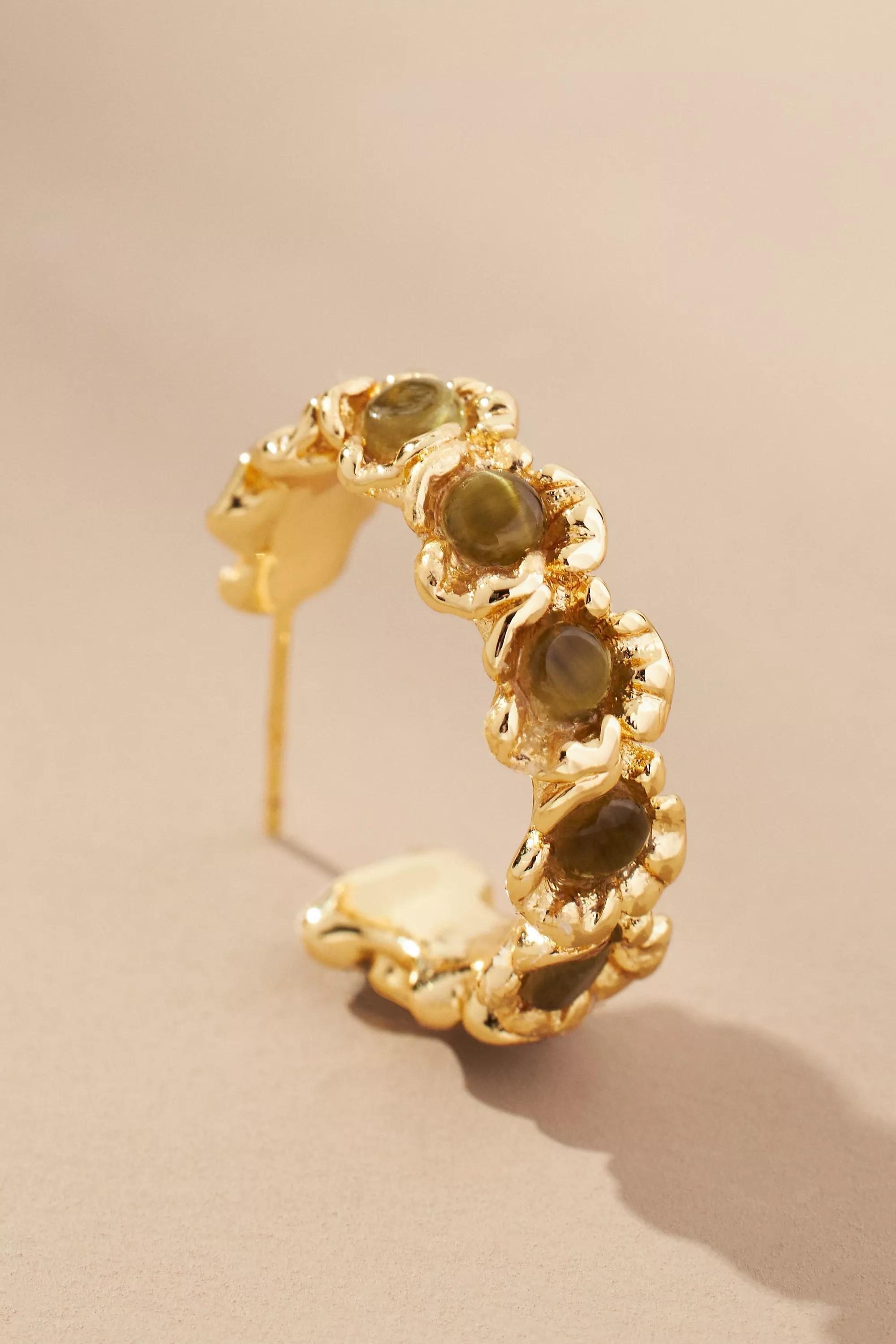 Anthropologie Hoop, 14K Gold, A501_0230, large image number 1