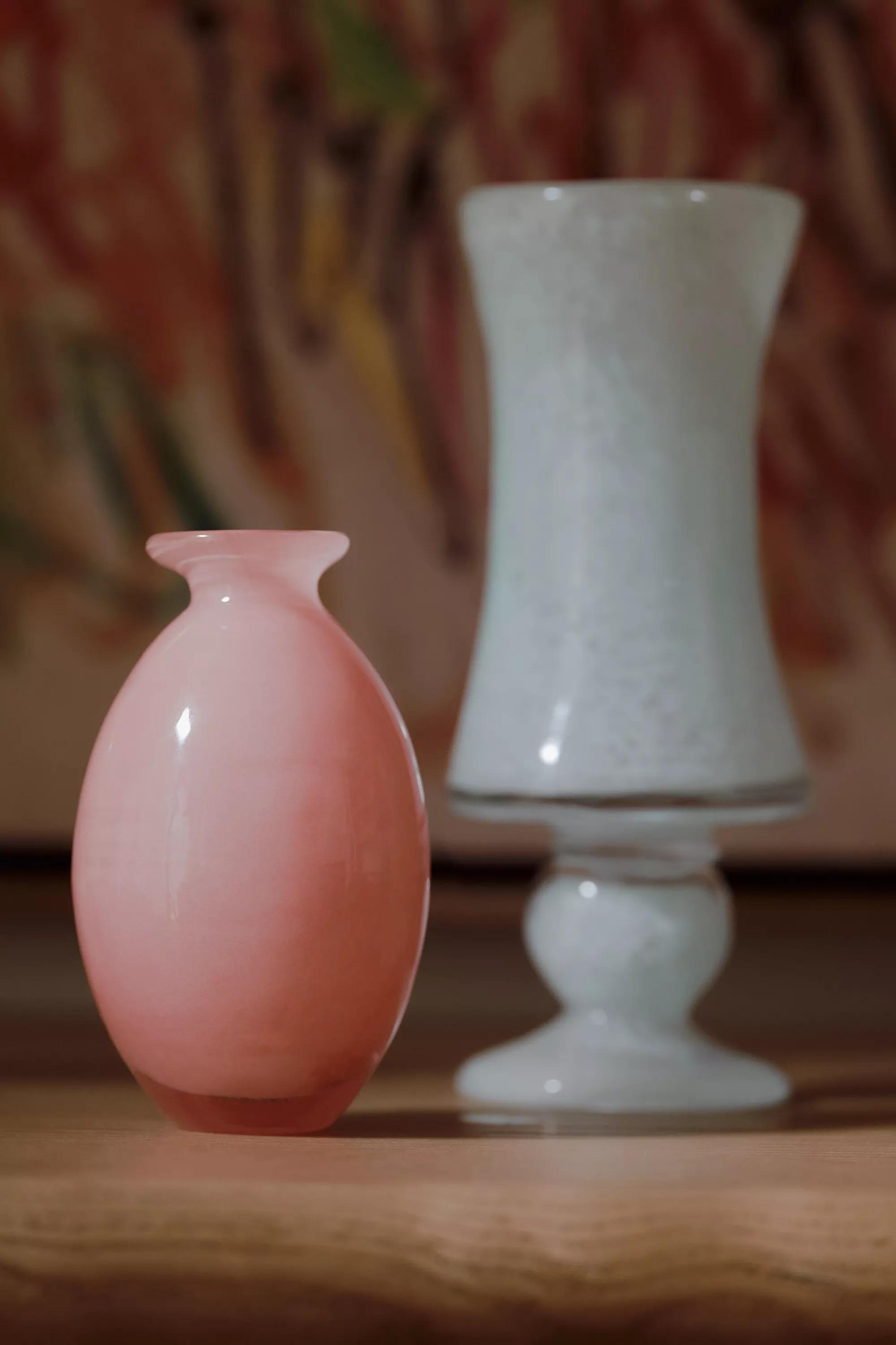 Bristol Soda Glass Bud Vase, Pink, A501_0066, large image number 0