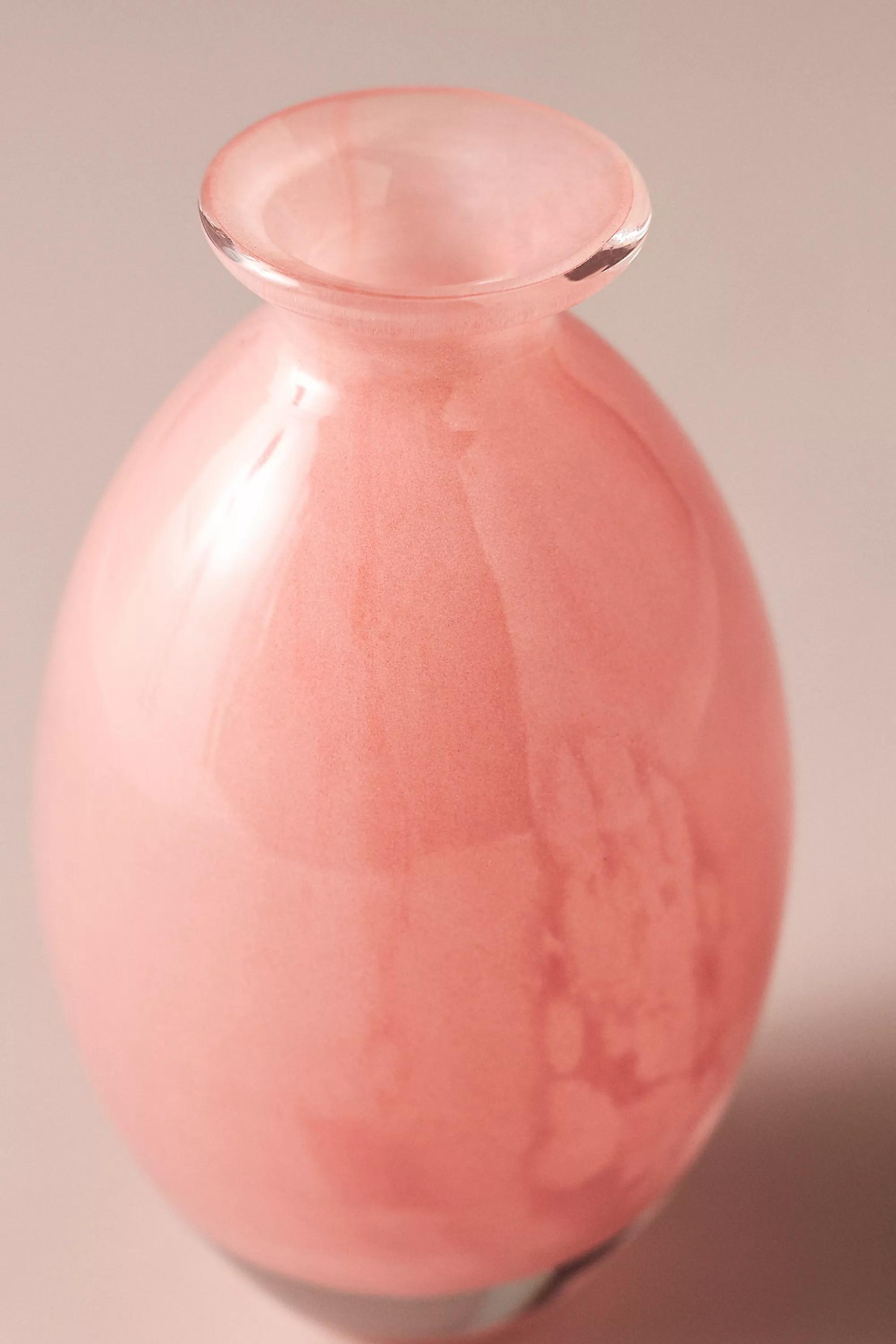Bristol Soda Glass Bud Vase, Pink, A501_0066, large image number 4