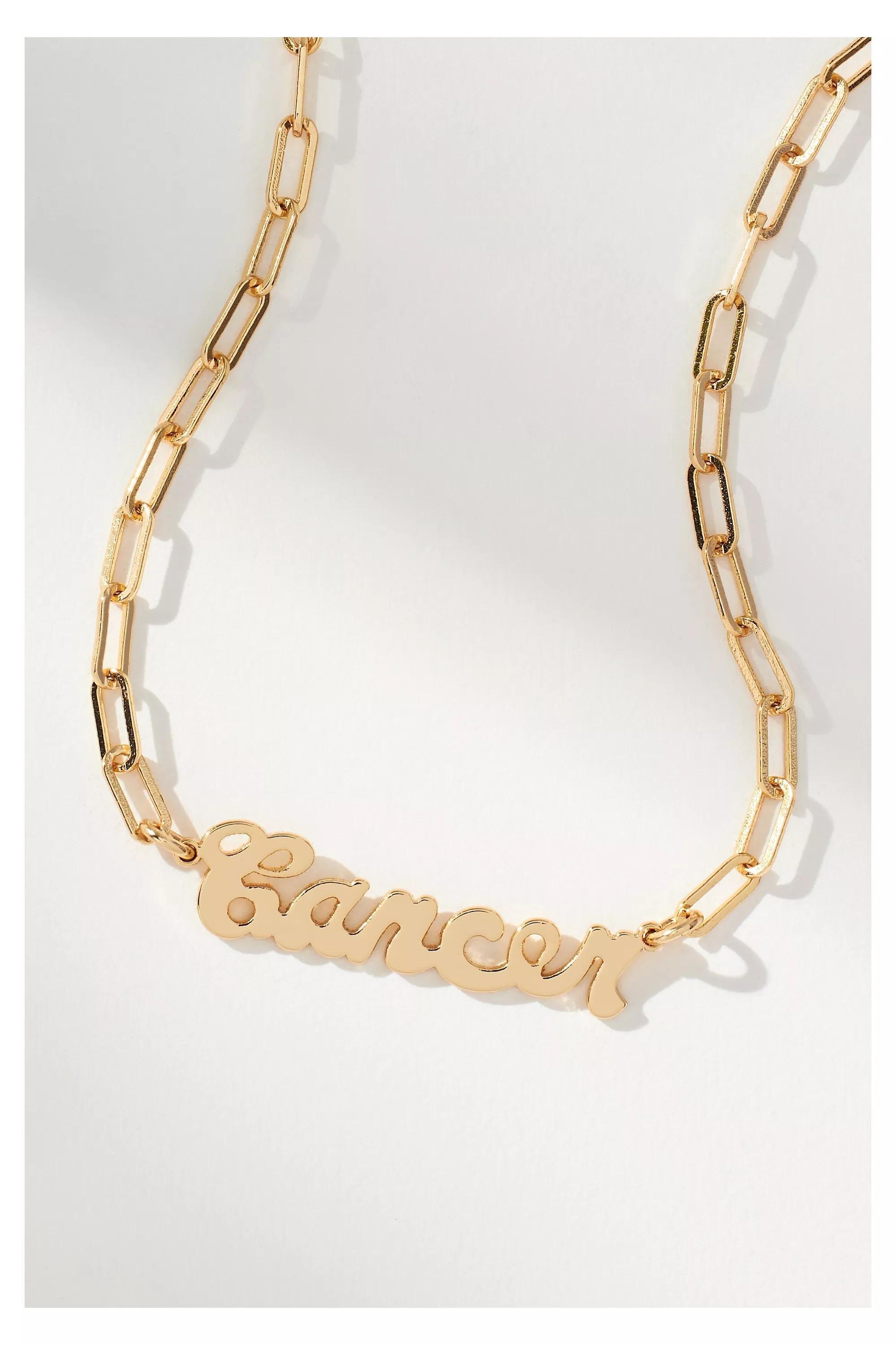 Anthropologie Letter, Gold, , medium