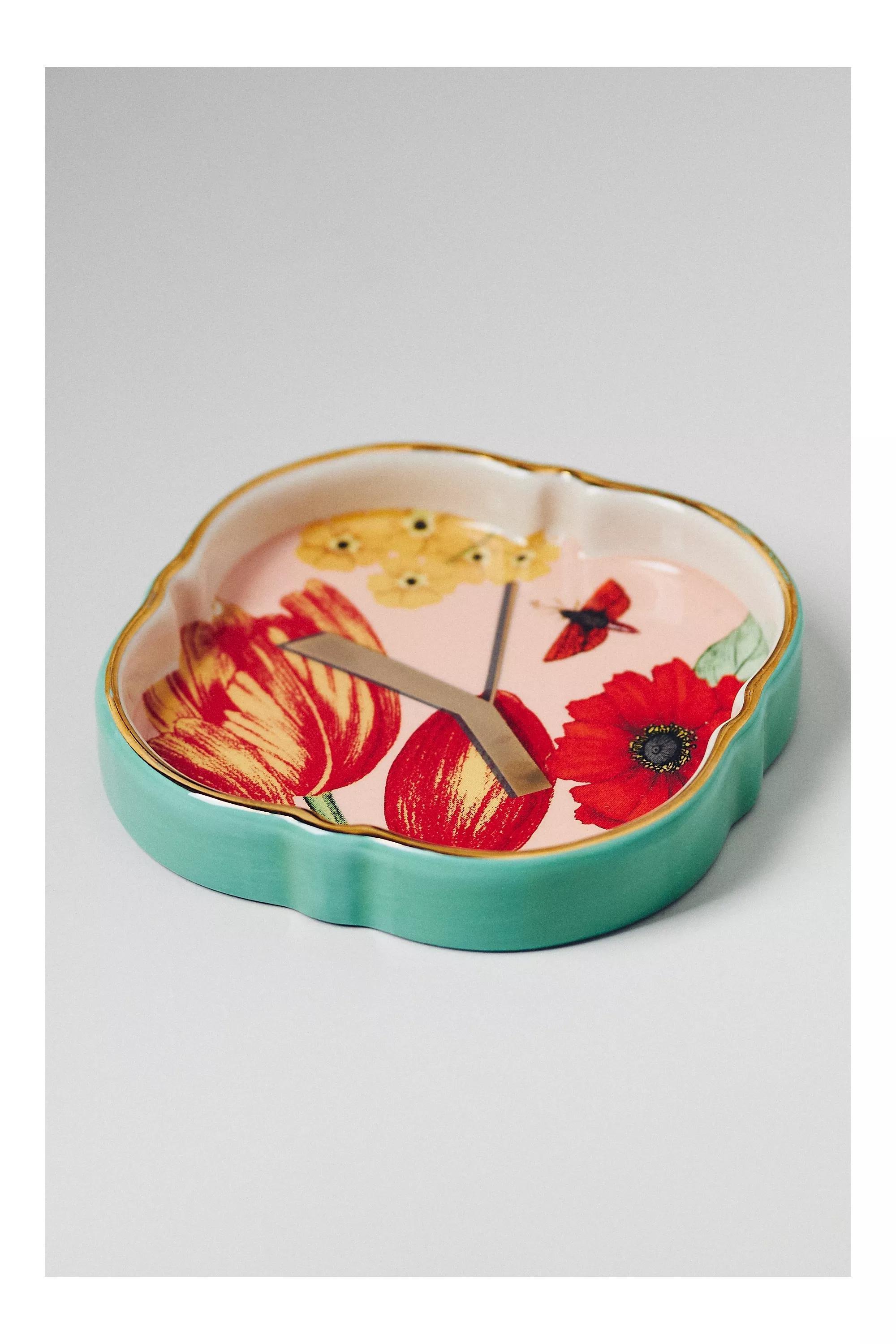 Y Eden Monogram Stoneware Trinket Dish, Multicolour, A501_0925, large image number 0