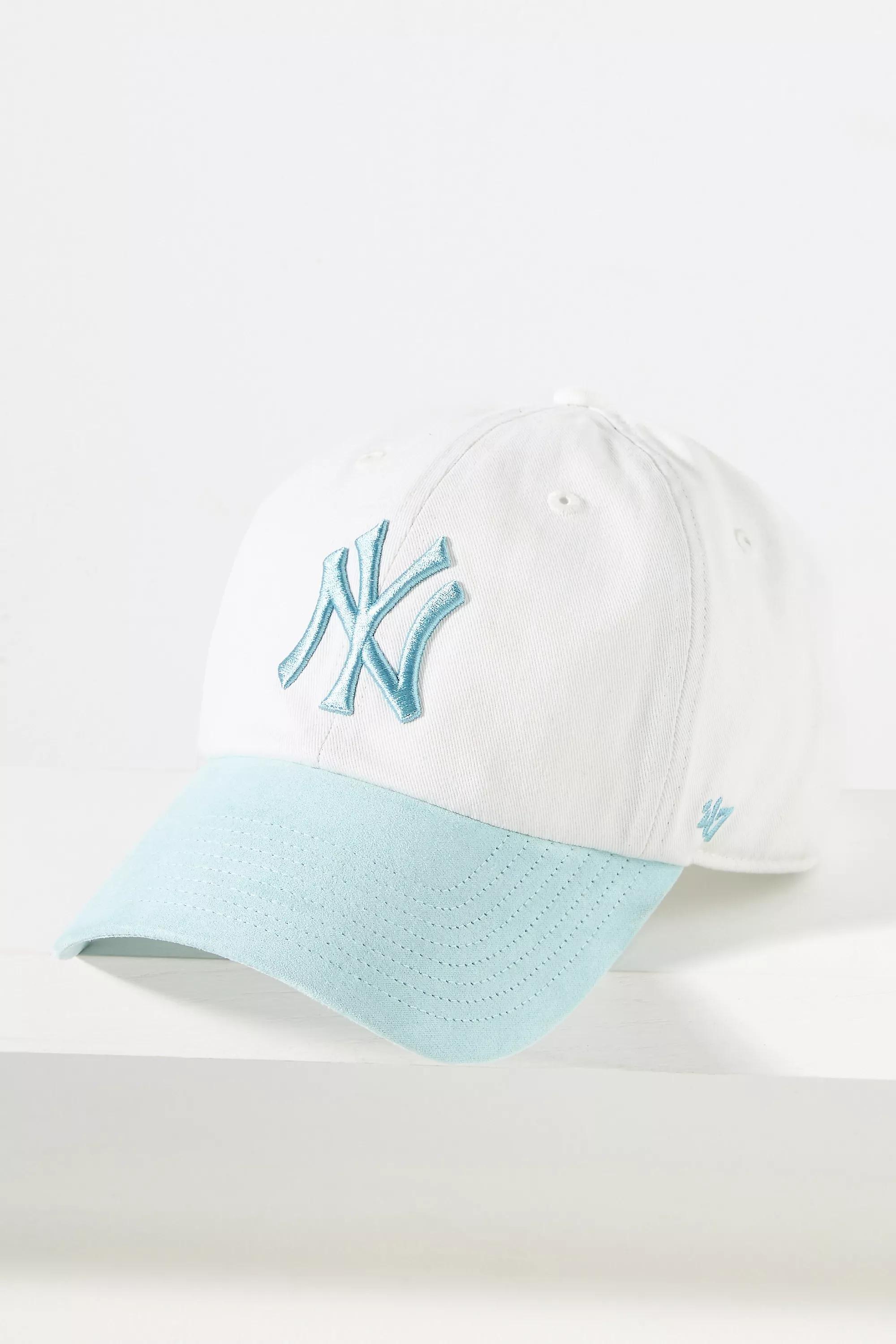 Anthropologie Embroidered Baseball Cap, Blue, A501_0040, large image number 0