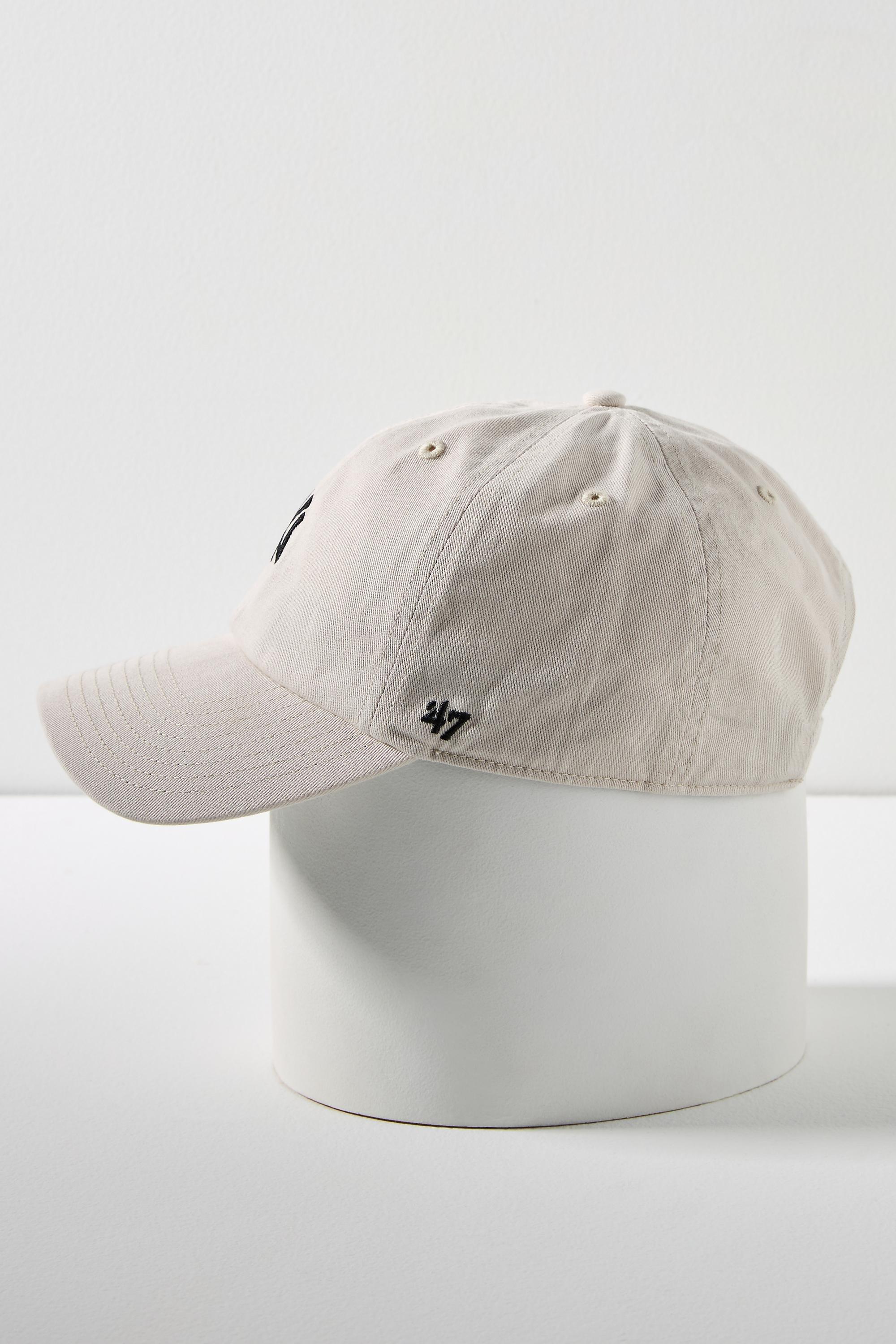 Anthropologie Embroidered Baseball Cap, Ivory, A501_0011, large image number 4