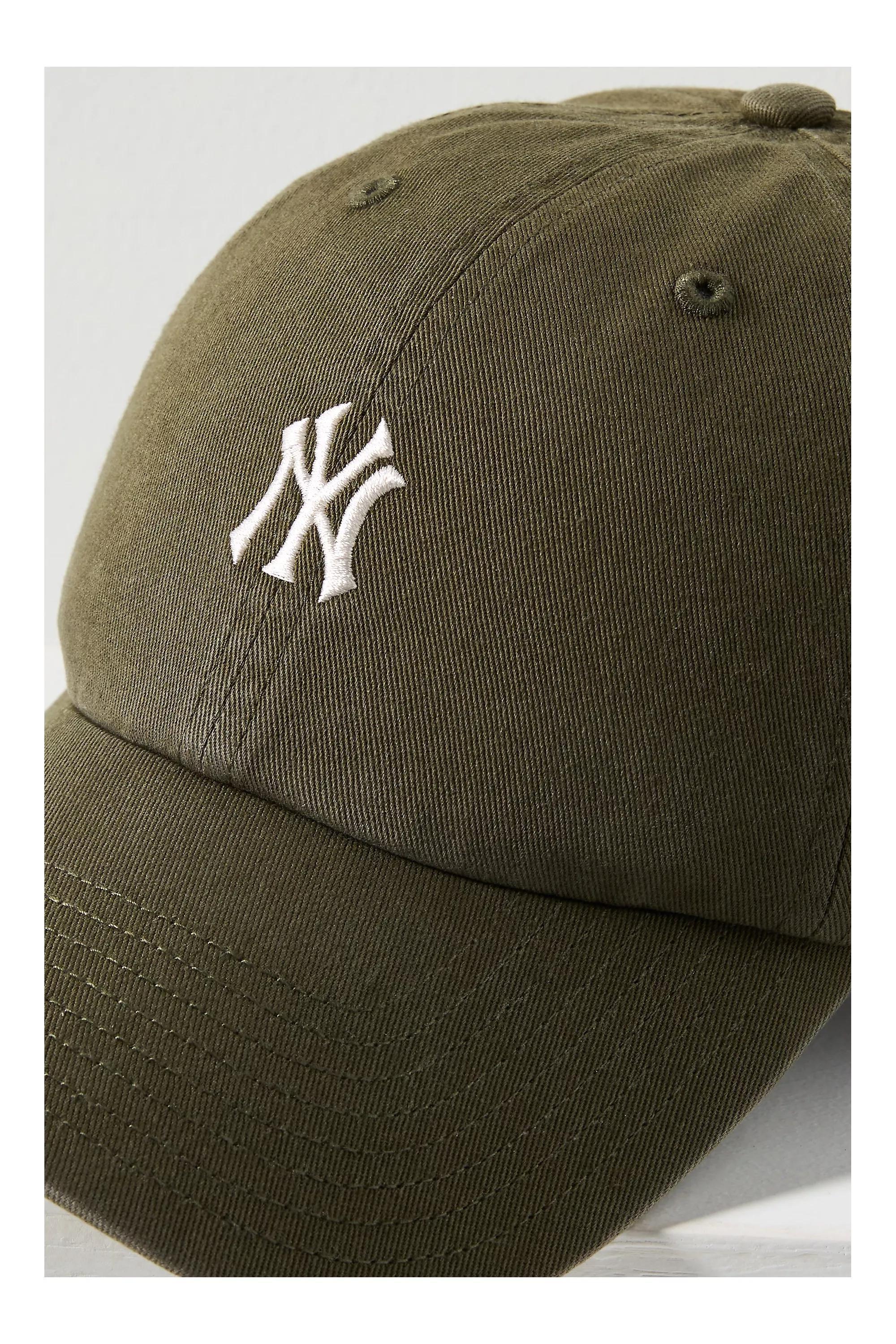 Yankees Mini Logo Baseball Cap, Red, A501_0031, large image number 2