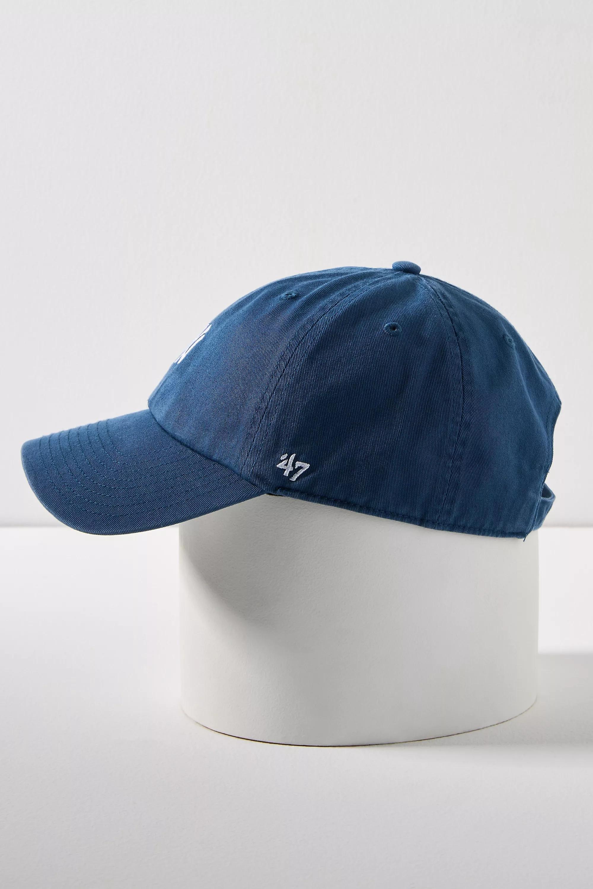 Yankees Mini Logo Baseball Cap, Blue, A501_0040, large image number 3