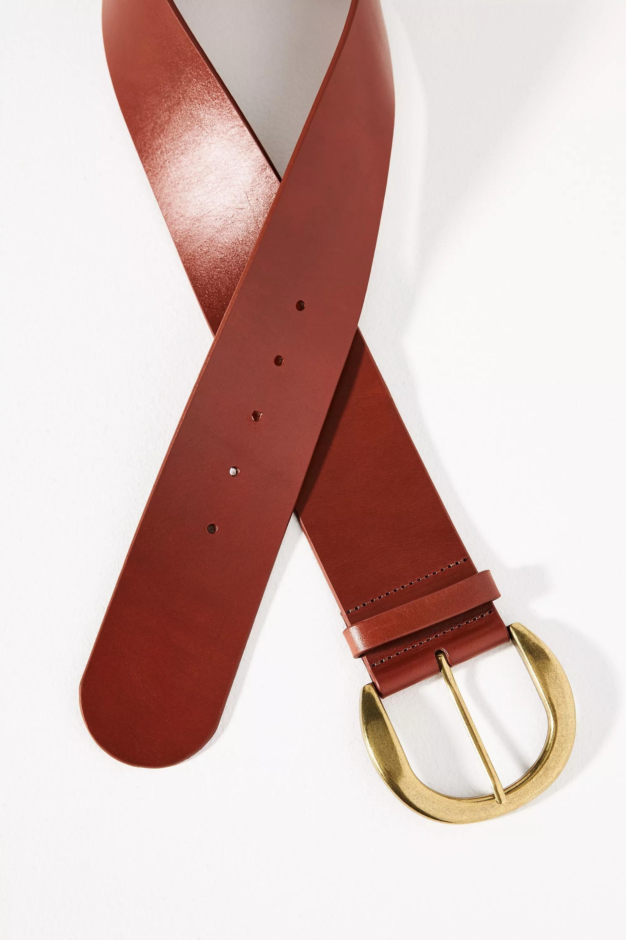 Anthropologie Wide Belt, Brown, , large image number 1