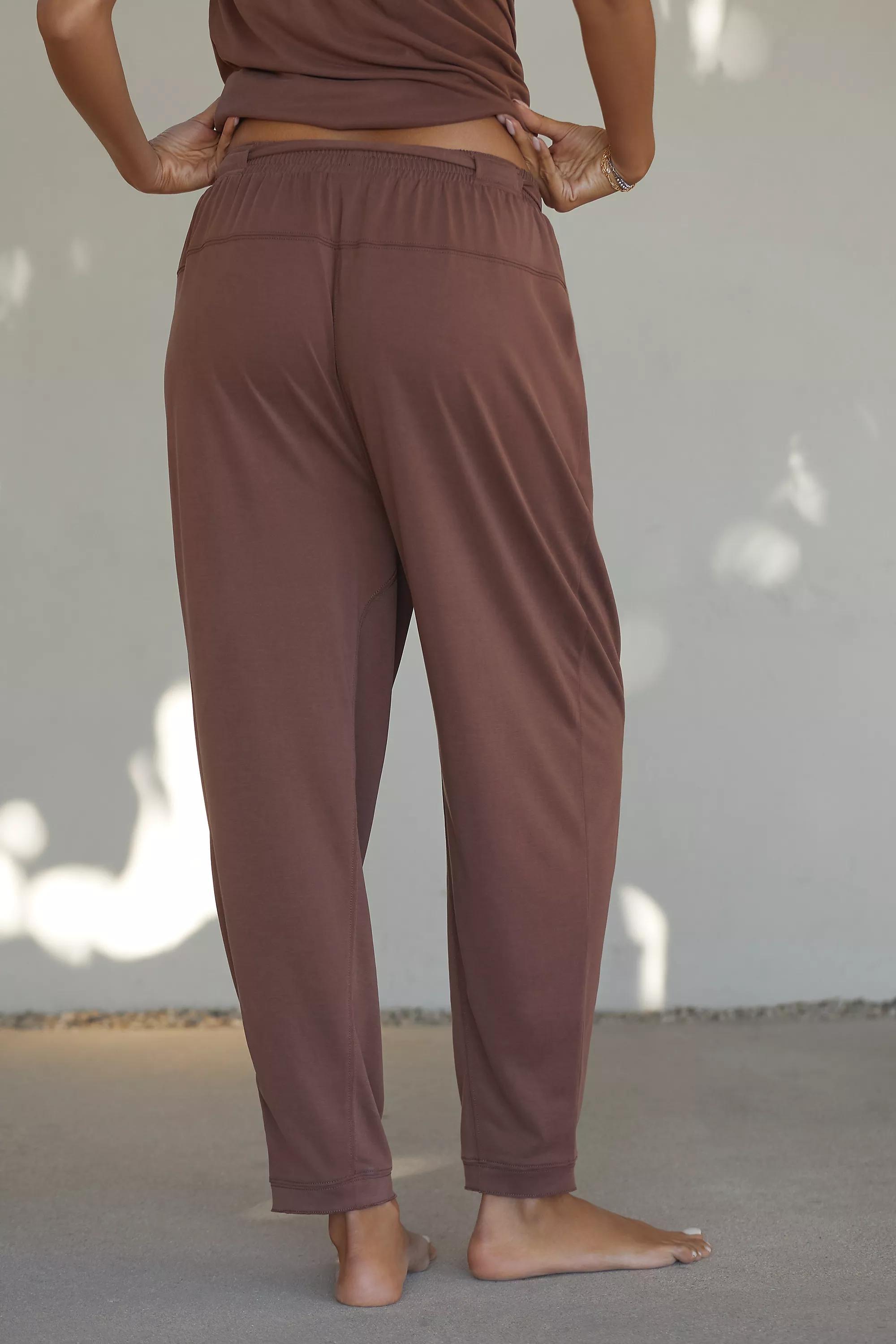 Anthropologie Plain Jumpsuit, Brown, Brown, large image number 3