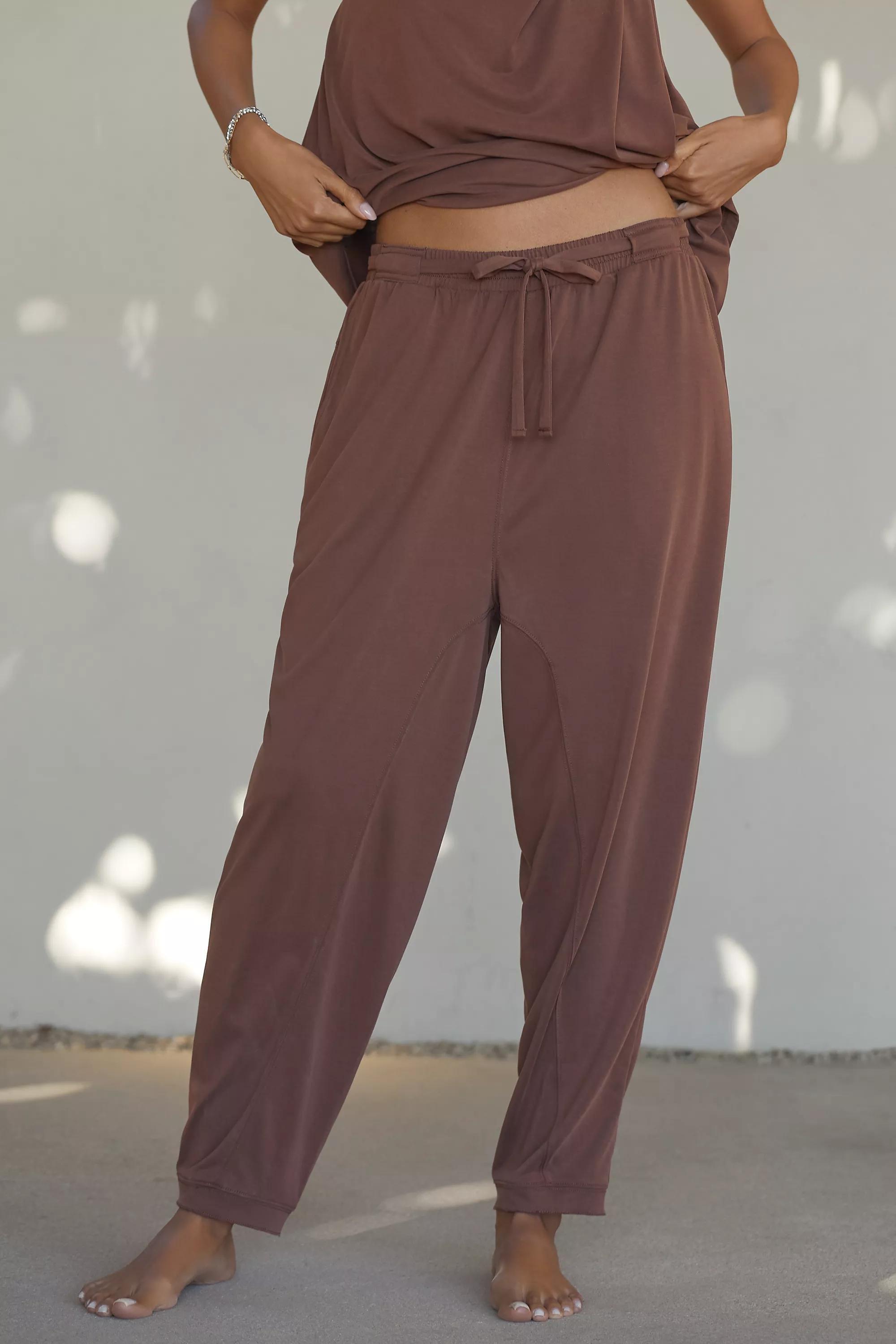 Anthropologie Plain Jumpsuit, Brown, Brown, large image number 4