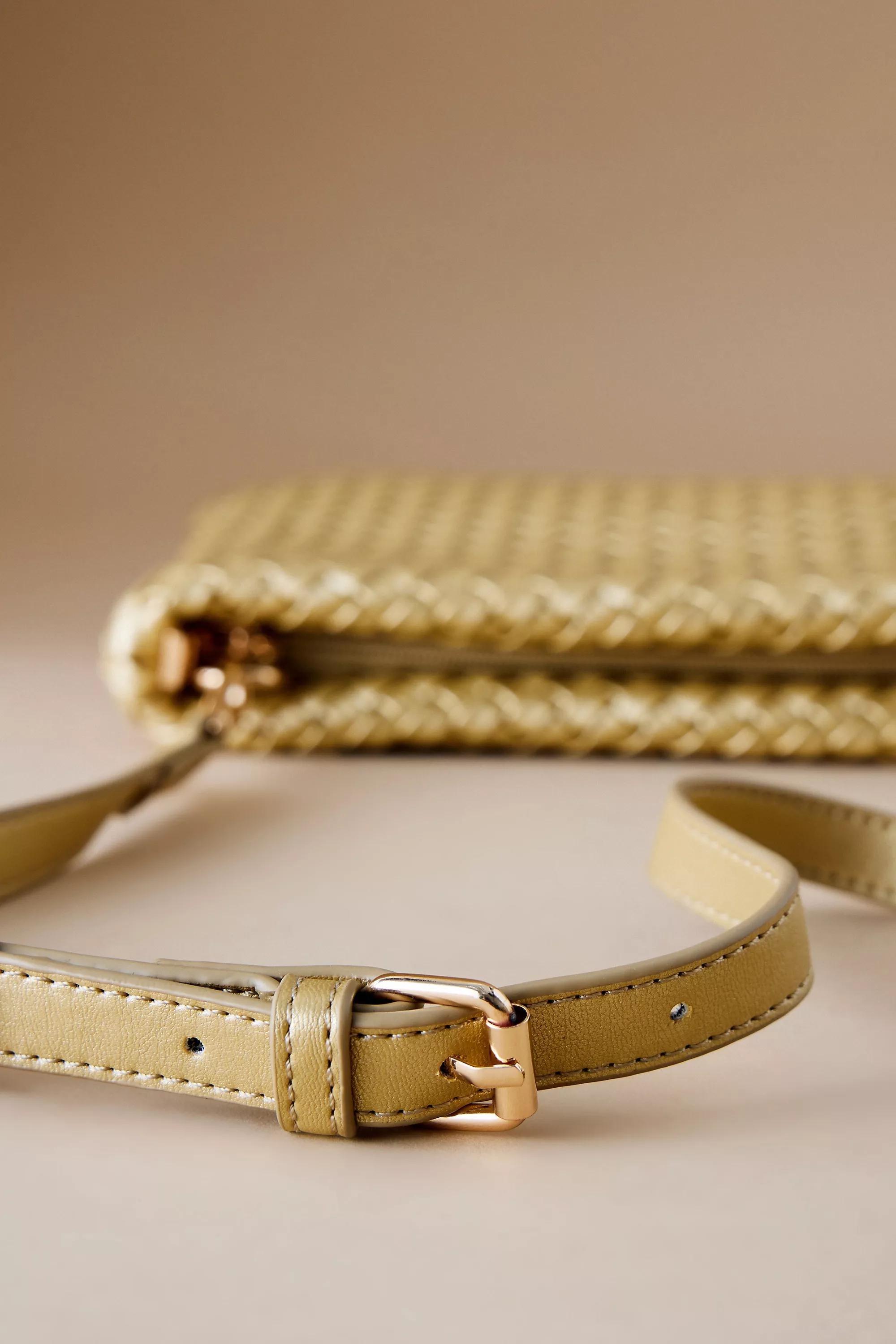 Anthropologie Woven Handmade, Gold, A501_0070, large image number 0